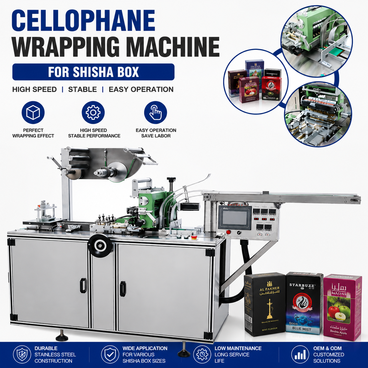 How can an automatic cellophane wrapping machine double your daily output?