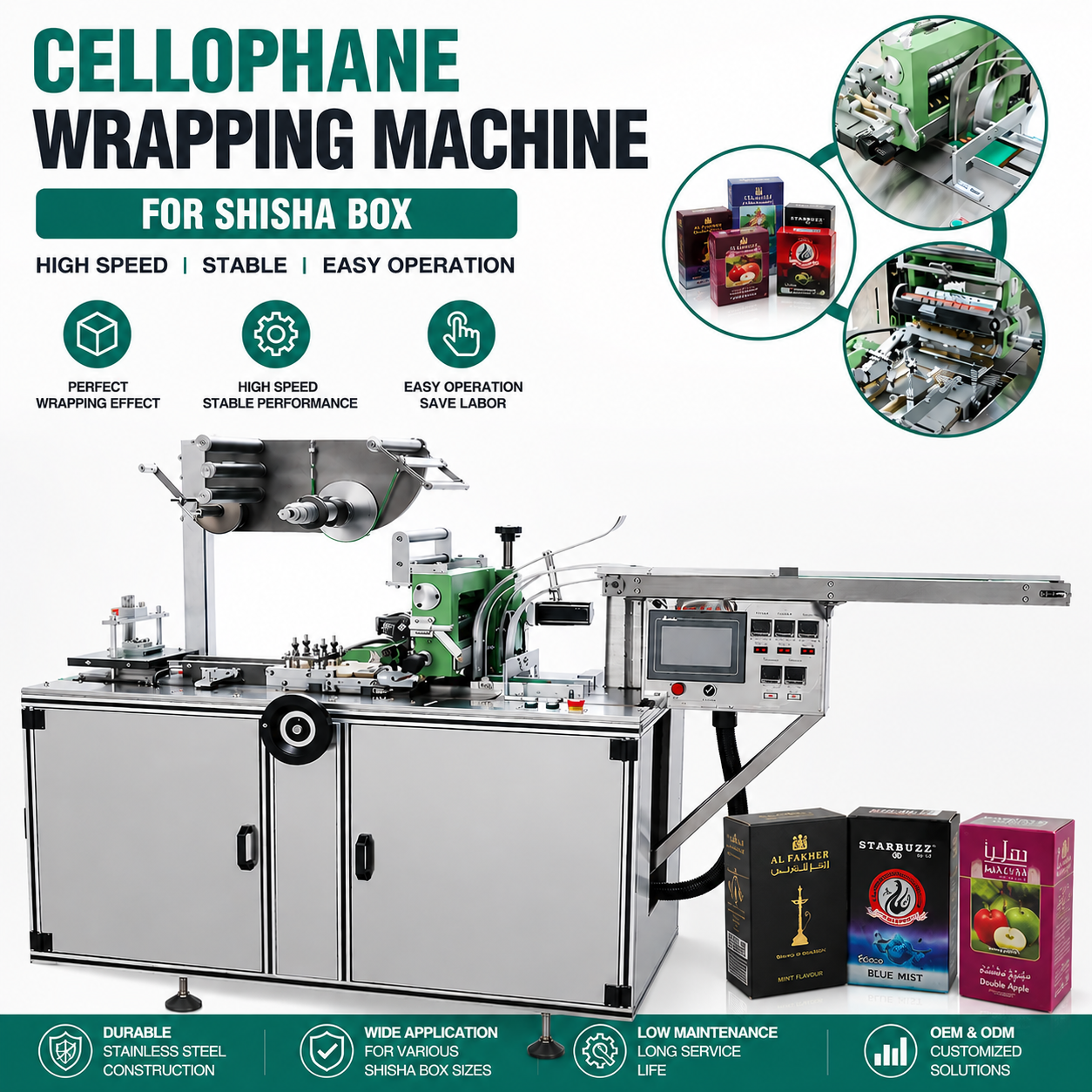 What are the top advantages of an automatic cellophane wrapping machine?
