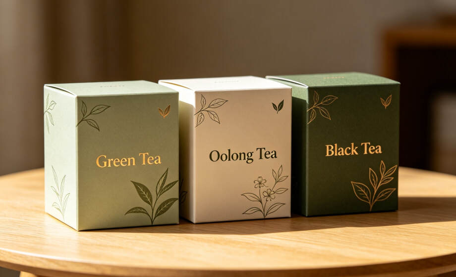Cellophane Wrapping Machine in Tea Box Packaging