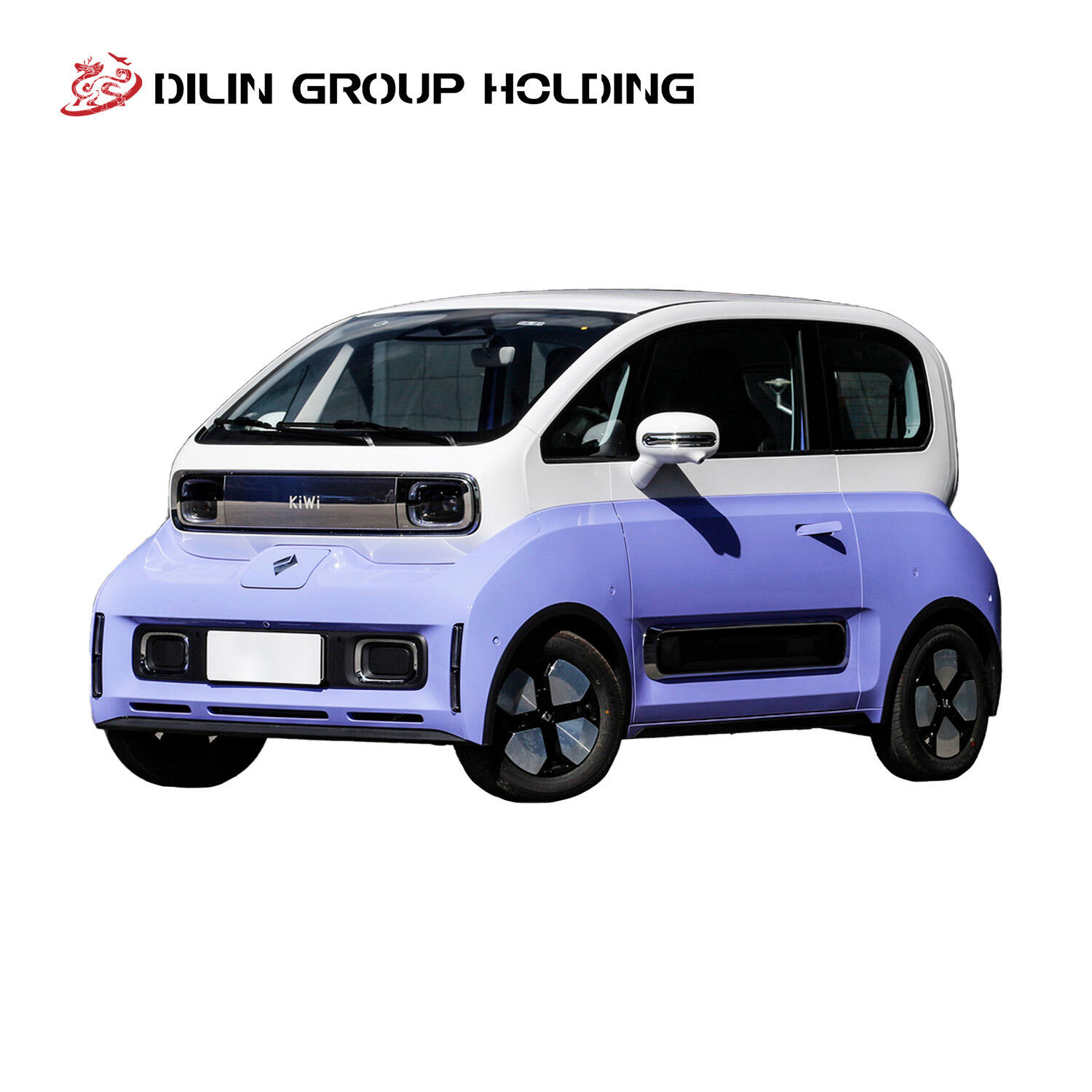 2023 High Quality Bao Jun KiWi EV, Left-Hand Drive 5 Seats Intelligent Pure Electric Vehicle, Mini Hatchback Car