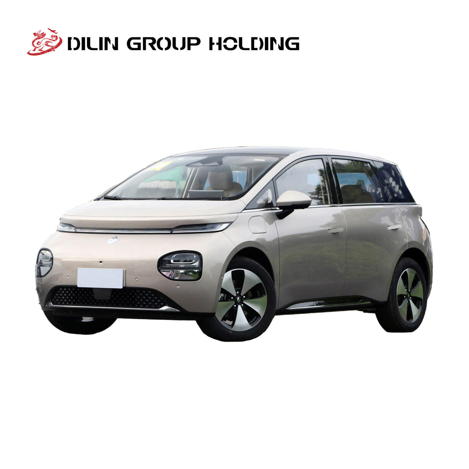 2023 High Quality Bao Jun Yun Duo, Left-Hand Drive 5 Seats Intelligent Pure Electric Vehicle, Compact Hatchback Car