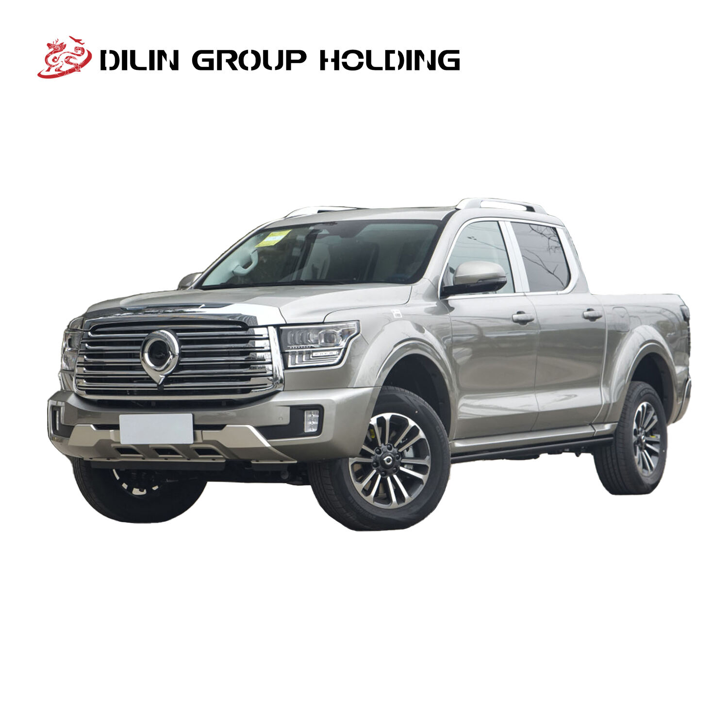 2024 High Quality Great Wall Shan Hai Poer, Left-Hand Drive 5 Seats Intelligent Diesel Vehicle, Pick-up Truck