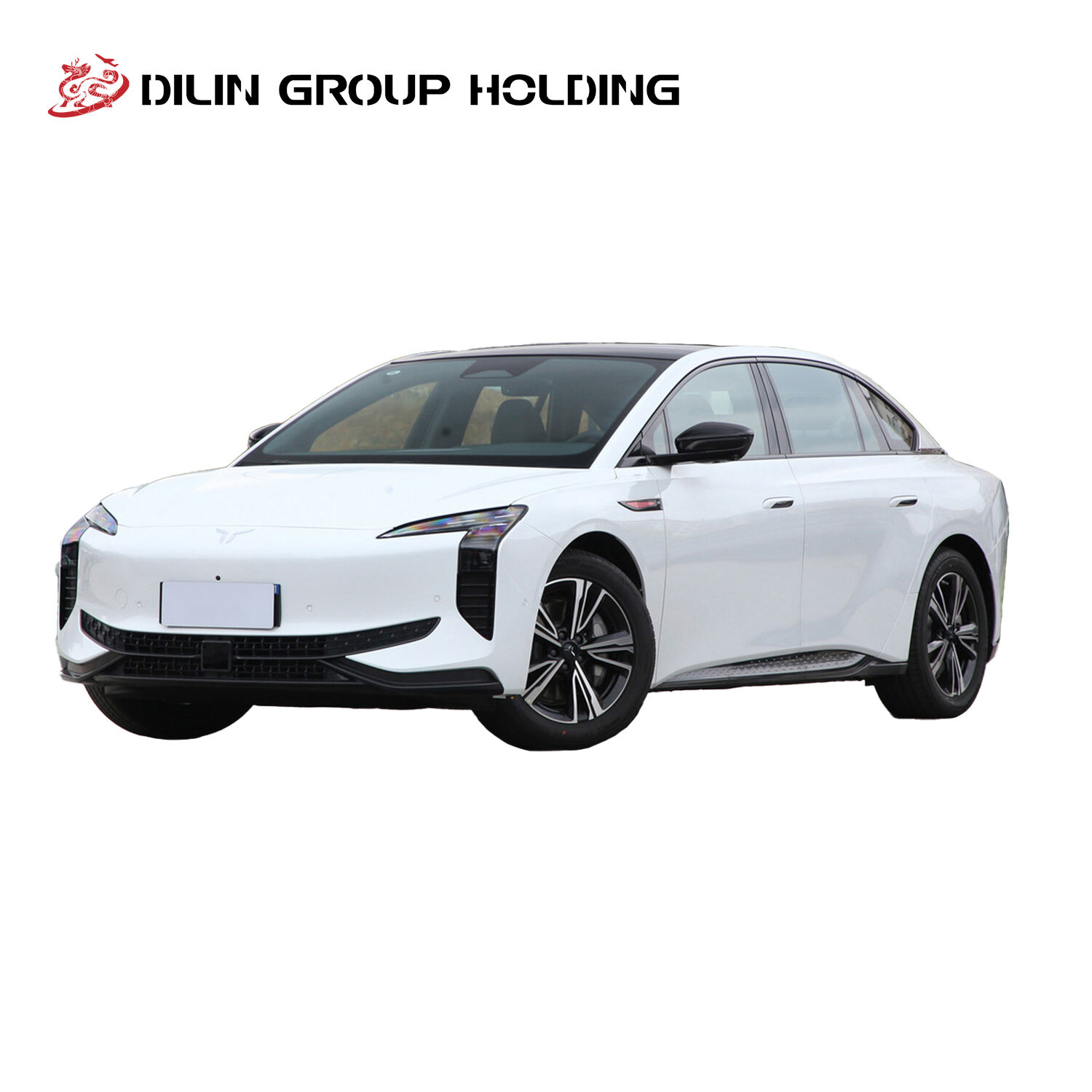 2024 Automobil de înaltă calitate Hong Qi EH7, cu volan la stânga, 5 locuri, vehicul inteligent cu energie nouă, sedan electric mediu-mare