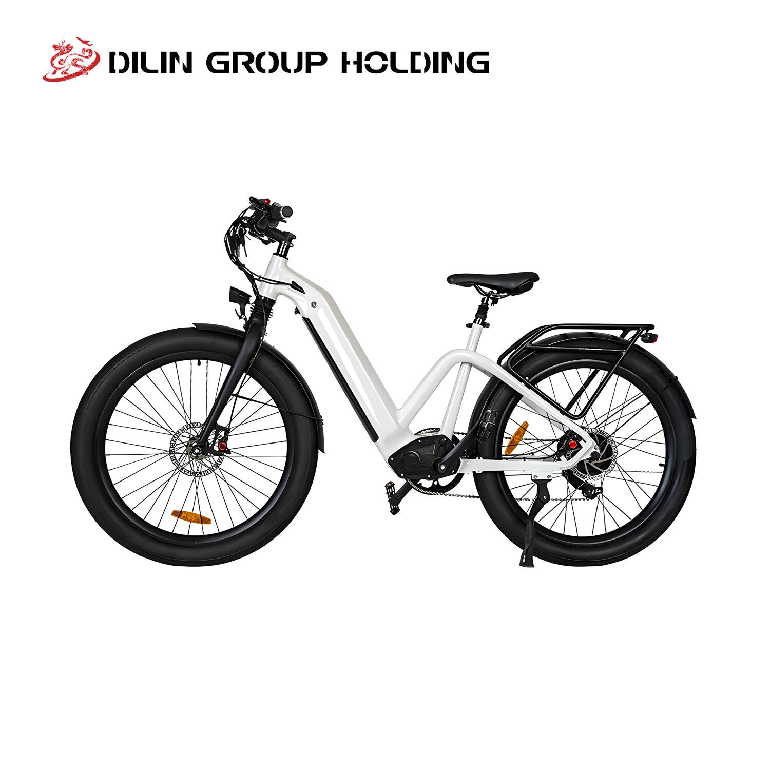 High-Performance 2 Wheel Foldable Electric Bicycle, Motor Power 500W Long Range E-Bike, Safety & Durable E-Mobility