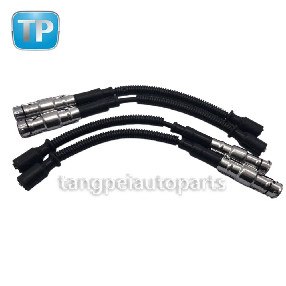 High-Quality Car Ignition Wire Set Spark Plug Wires Suitable for Mercedes M112 M113 M266 OEM A1121500118 A1121500218 A1121500418