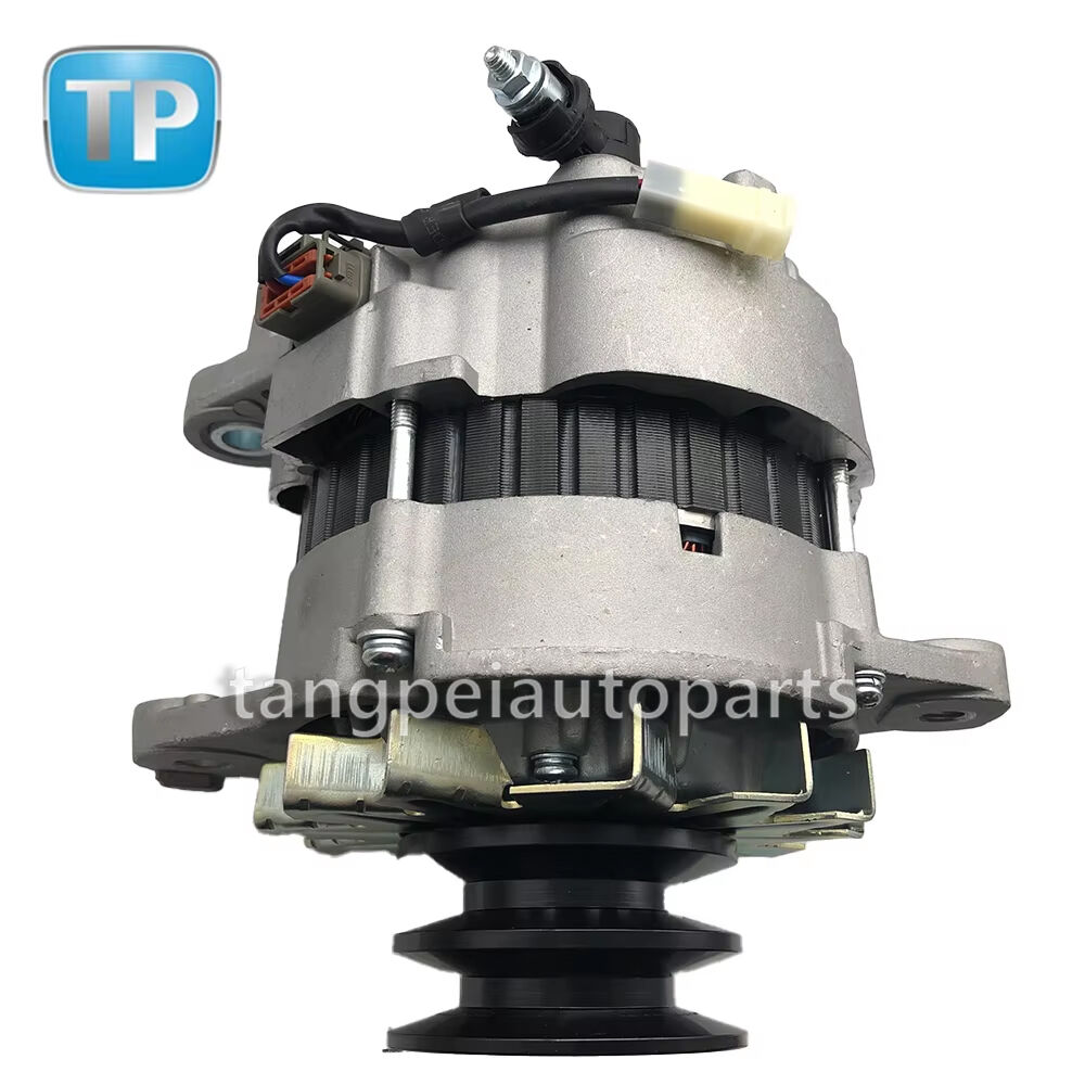 High Quality Alternator 24V 50A 6D22 S6K Engine Excavator Parts A4TU3586 10R2576 5I8085 34368-02300 24V 50A 8DC9 Two-wheeled