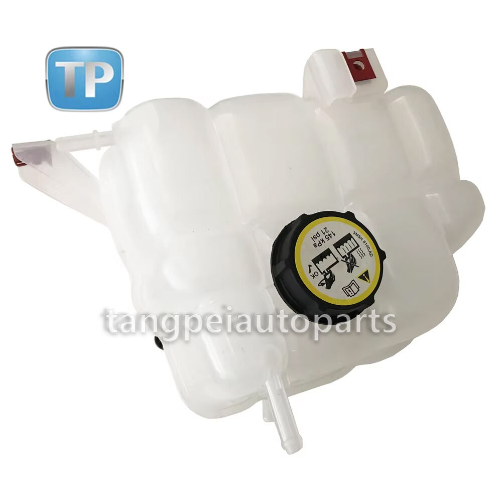 Koelvloeistof Radiator Oorloop Bottel Tenk met Kap OEM EB3G8A080AC