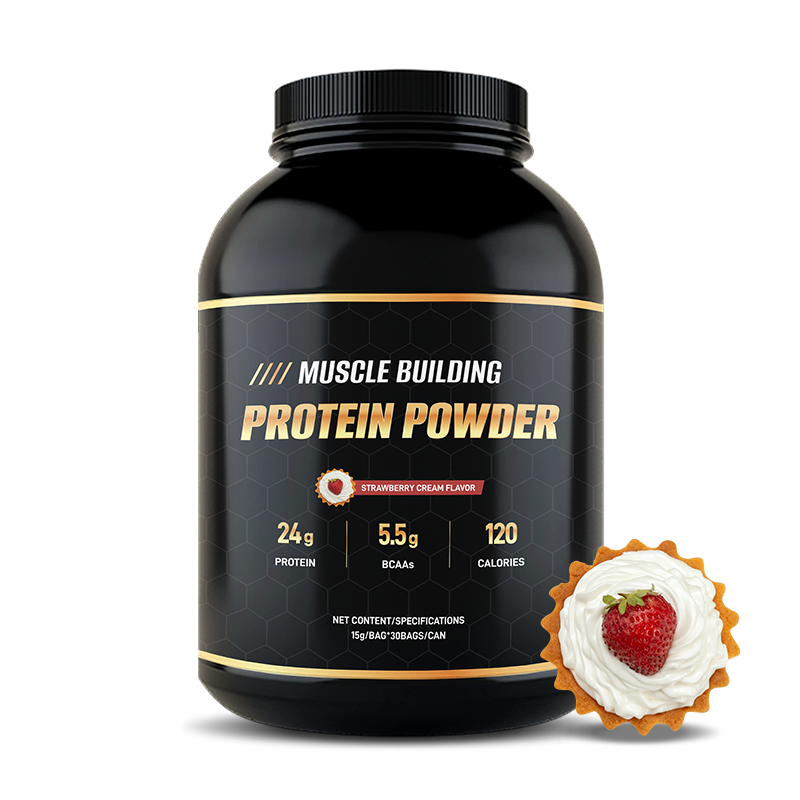 MUSCLE BUILDING PROTEIN POWDER