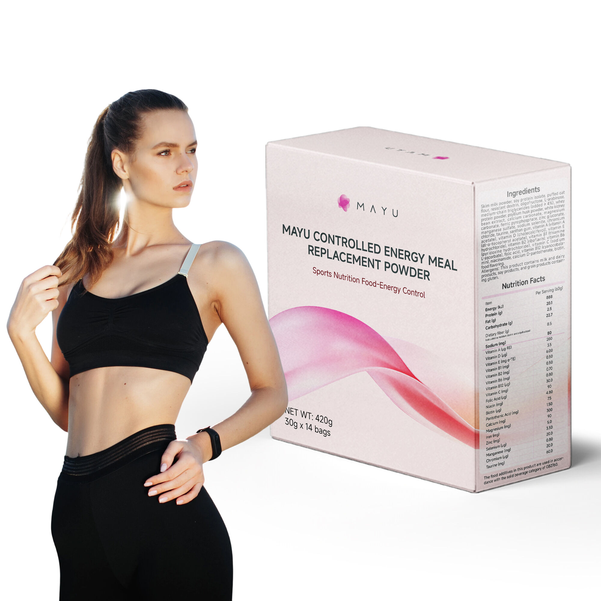 Serbuk Pengganti Makanan Berasaskan Tumbuhan: Rendah Kalori & Tinggi Nutrien untuk Pengurusan Berat