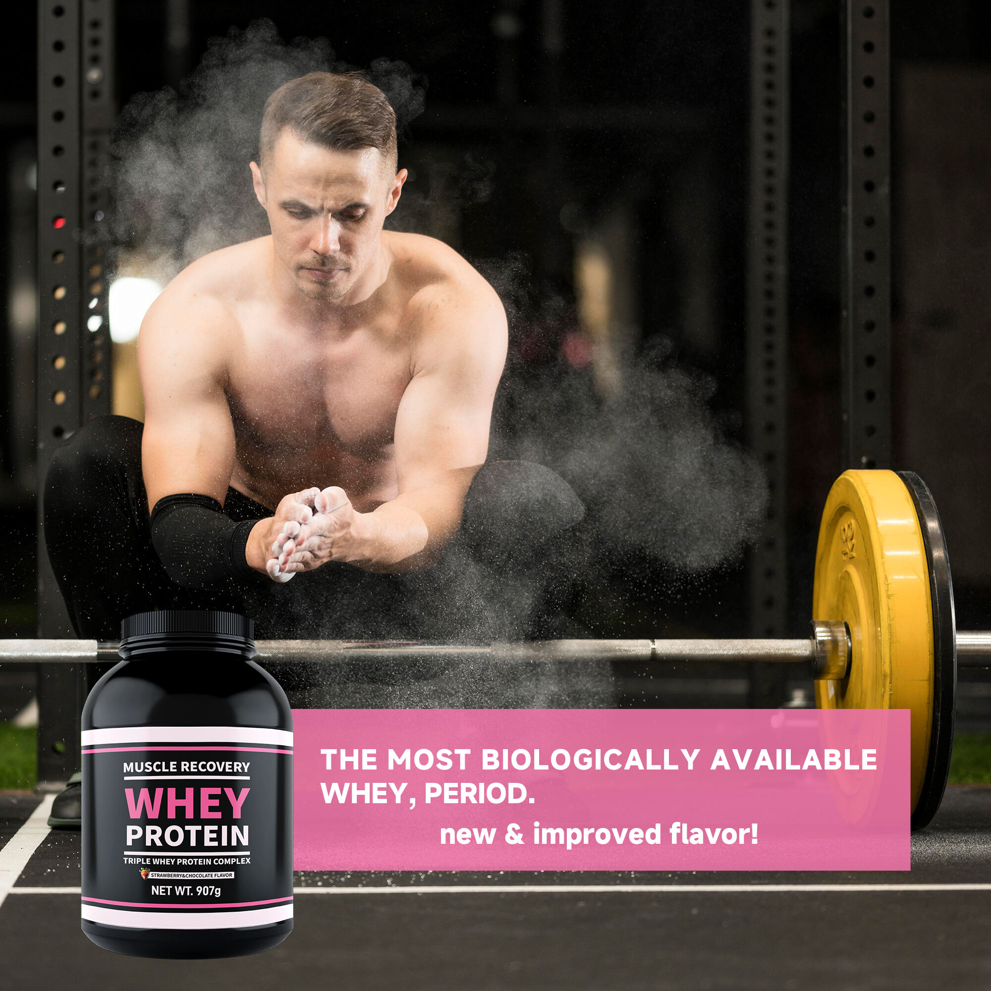 Whey Protein Isolate Powder Boosts Post-Workout Muscle Recovery
