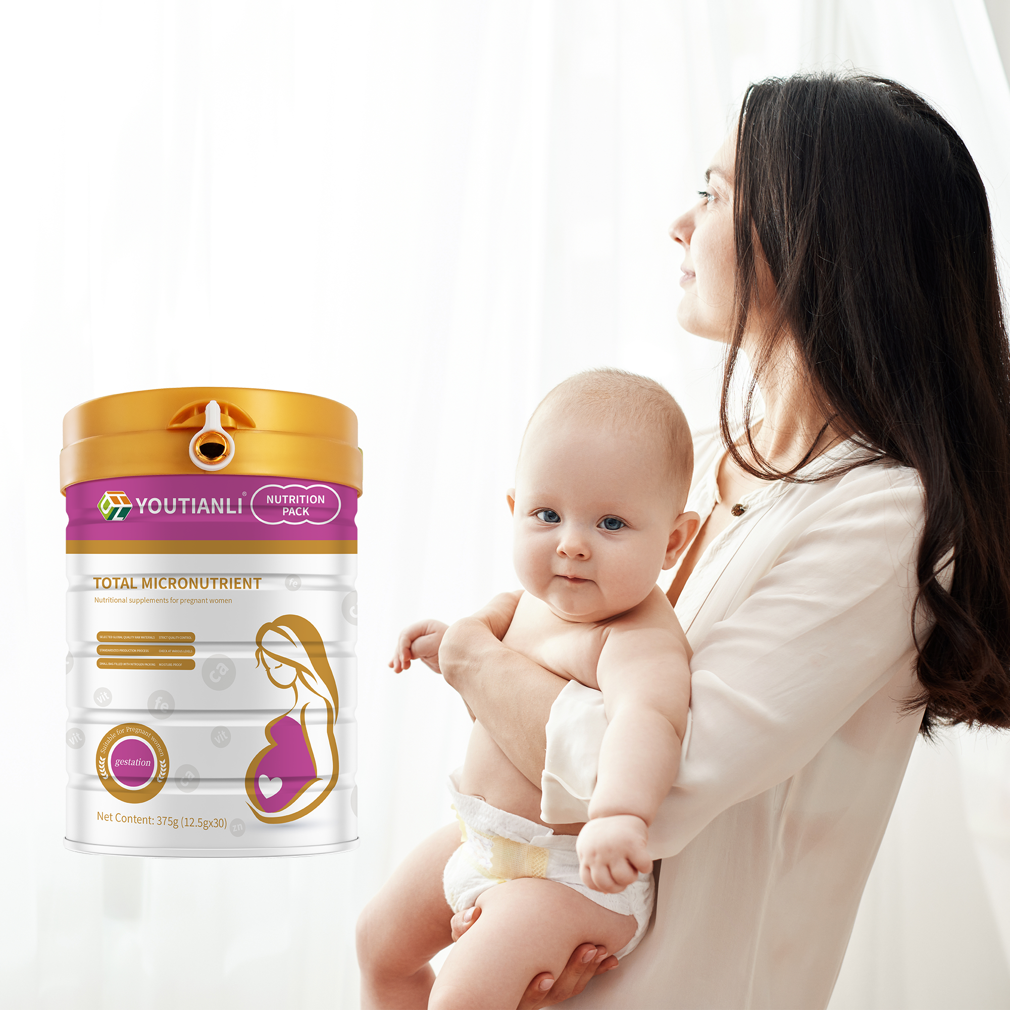 Moederlijke en infantiele voedingsformulepoeder: voeden van de toekomst