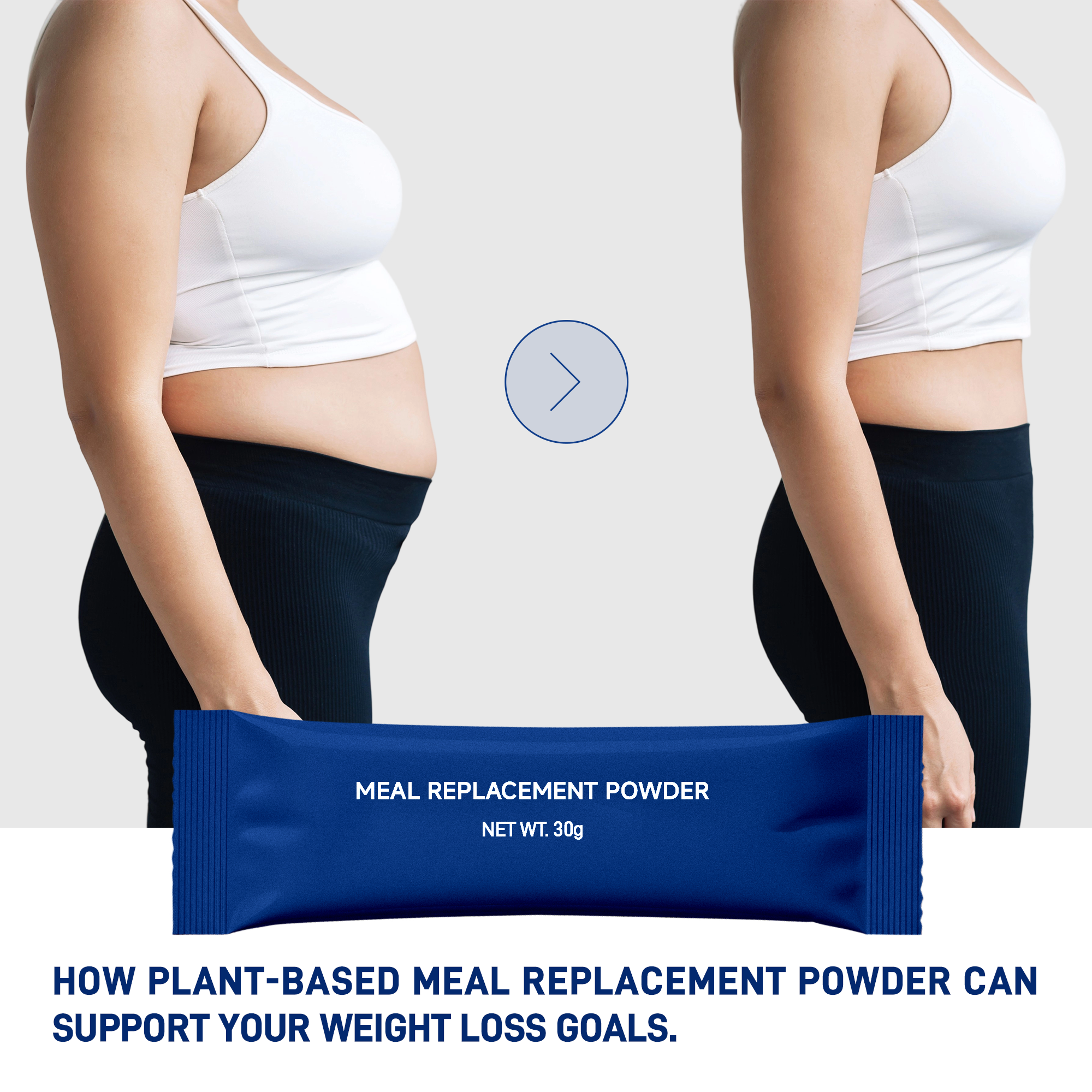 Hoe plantaardige maaltijdvervangende poeder kan bijdragen aan je gewichtsverliesdoelen