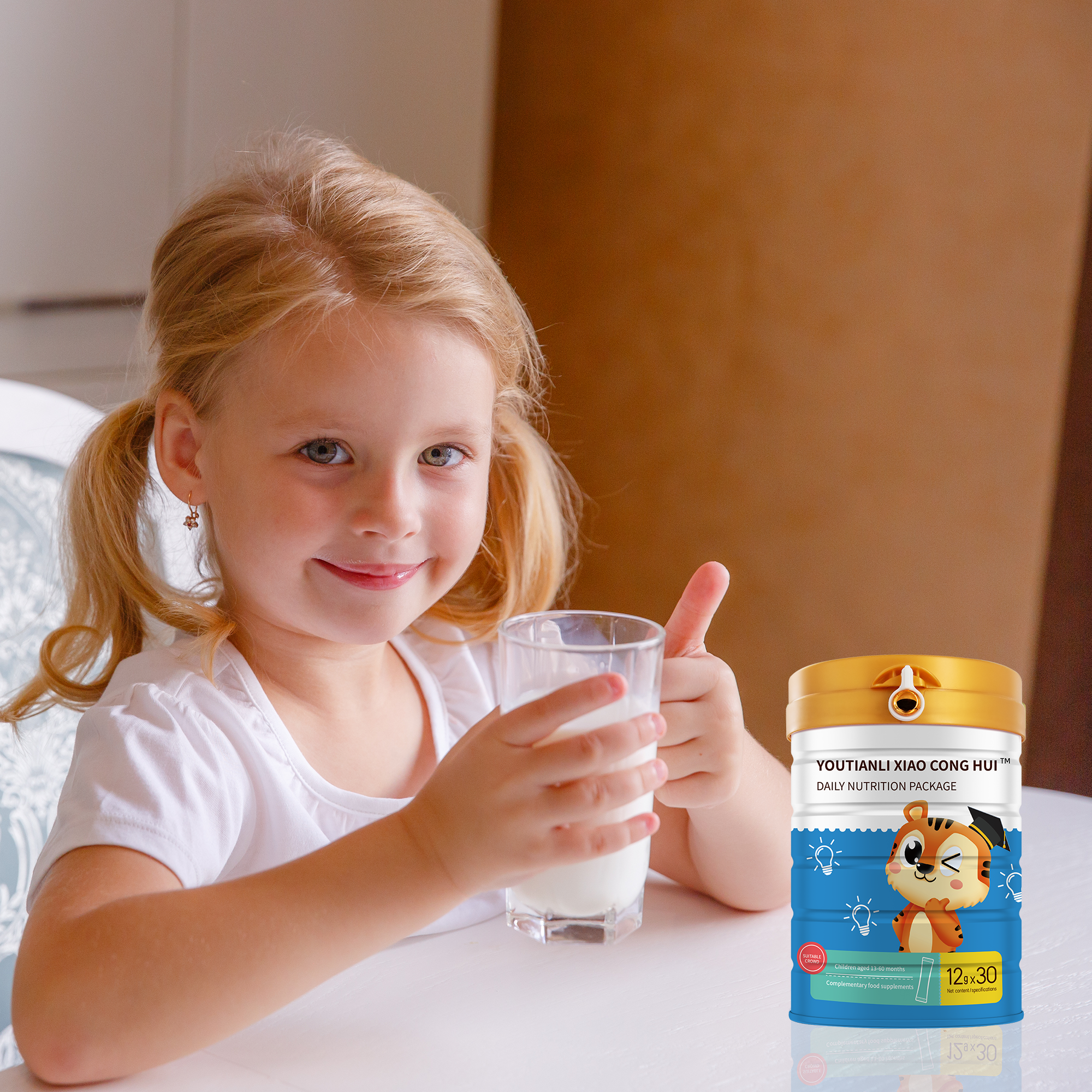 La importancia del polvo fortificante para la nutrición infantil en el crecimiento de los niños