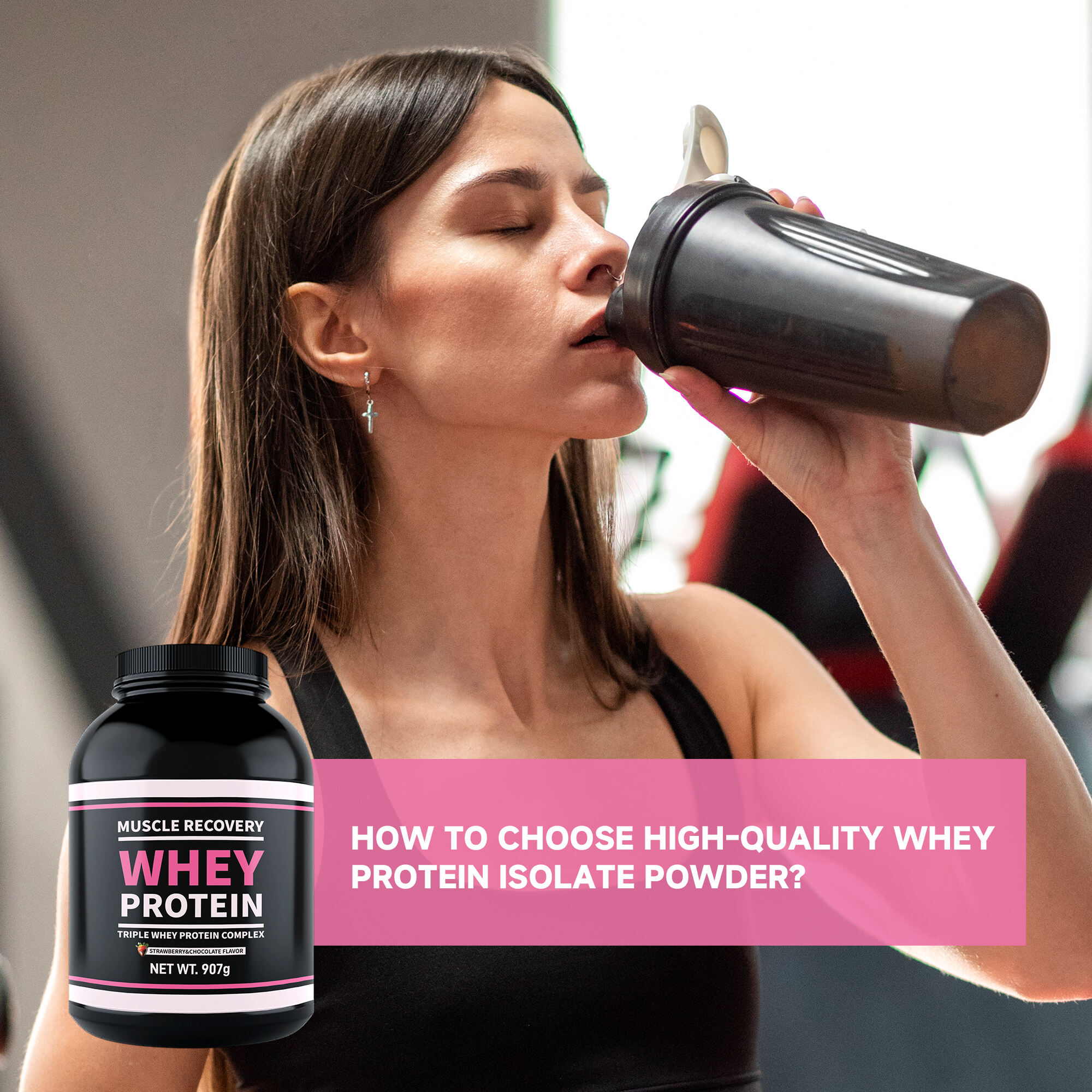 Hoe kiest u hoogwaardig wei-eiwit isolatepoeder?