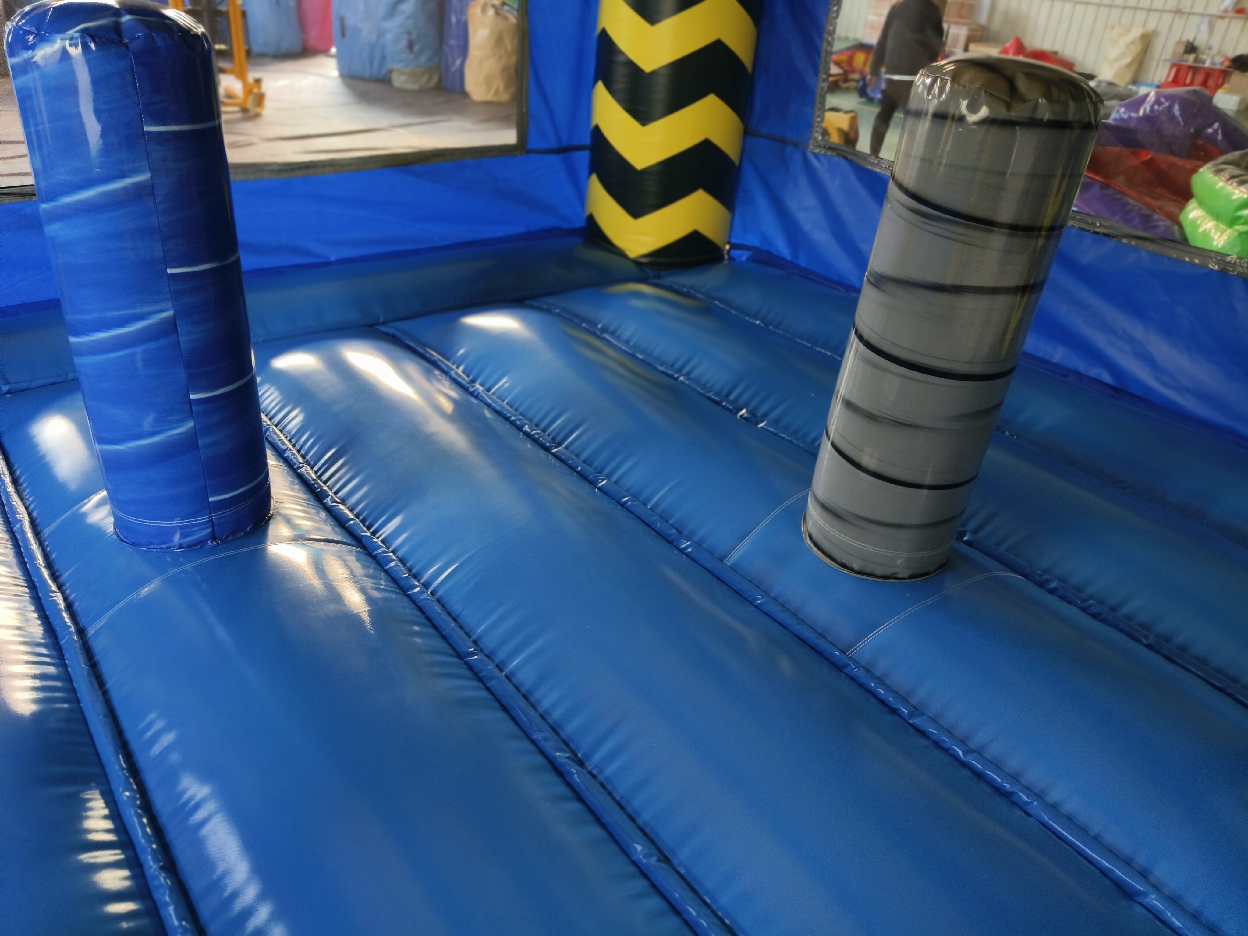 Family-Friendly Mecha Robot Inflatable Bounce House for Backyard Sci-Fi Play