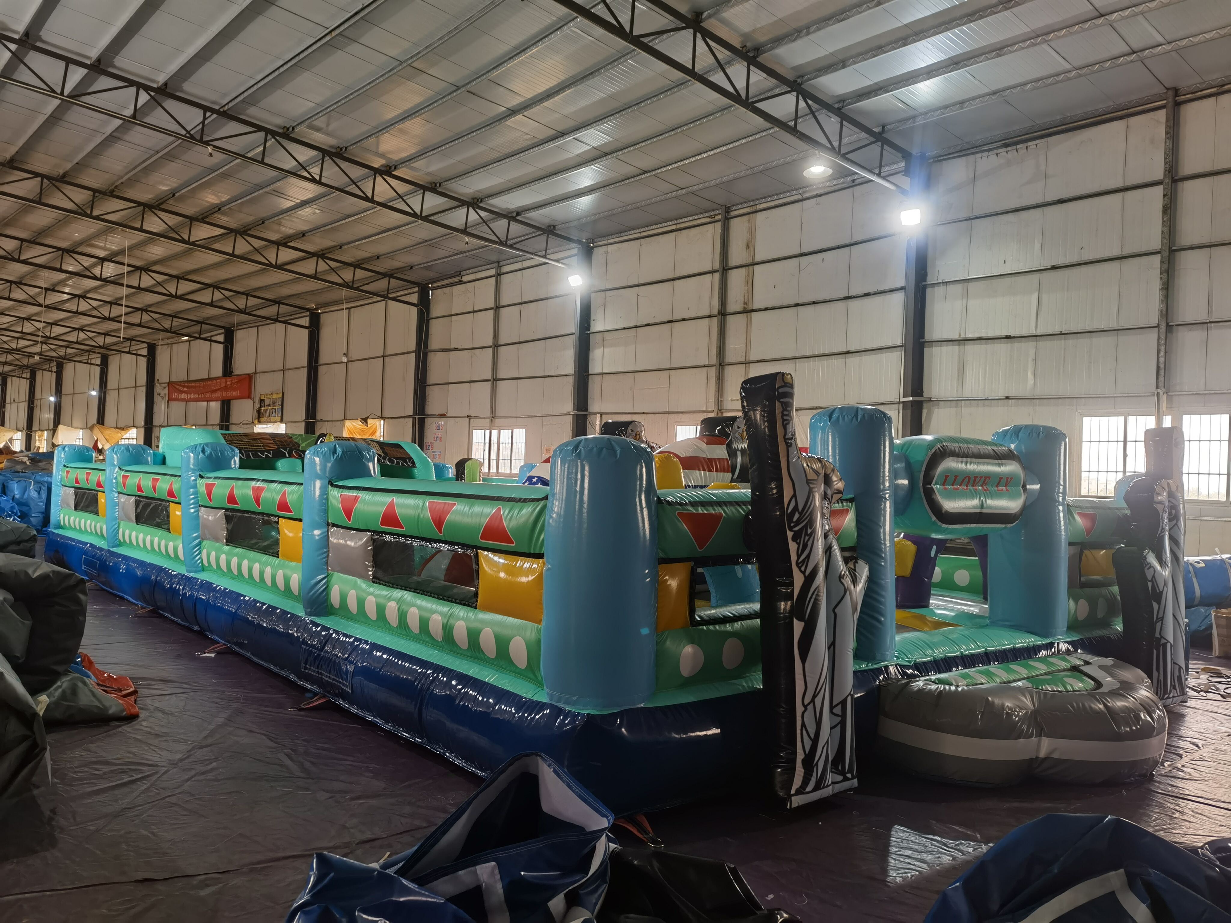 Commercial NYC Landmark Inflatable Kids’ Play Park for Event & Tourist Rentals