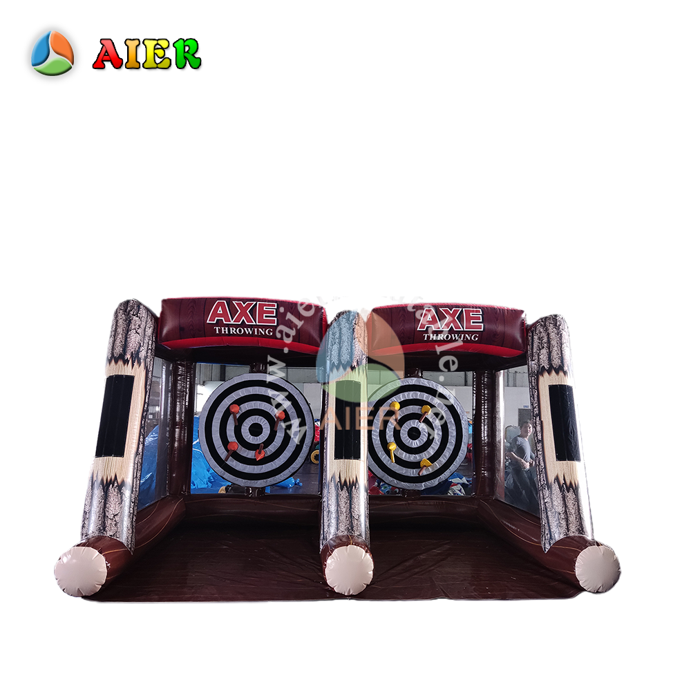 Interactive Outdoor Inflatable Axe Throwing Game