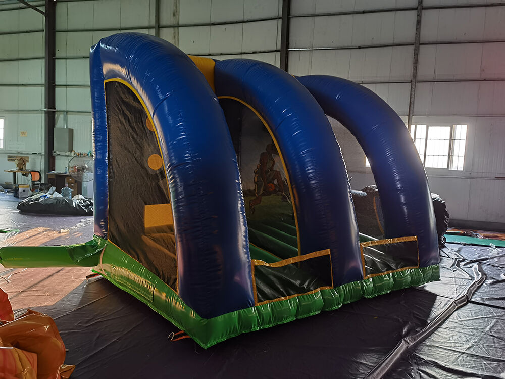 Baseball & Basketball Themed Dual-Zone Inflatable Play Station