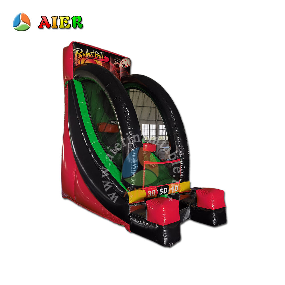 Juego hinchable de aro de baloncesto X249, tamaño