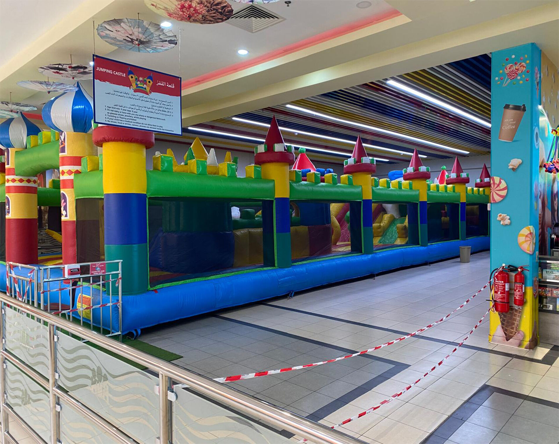 Funland Inflatable Playground: From Factory Testing to Mall Family Entertainment Hub