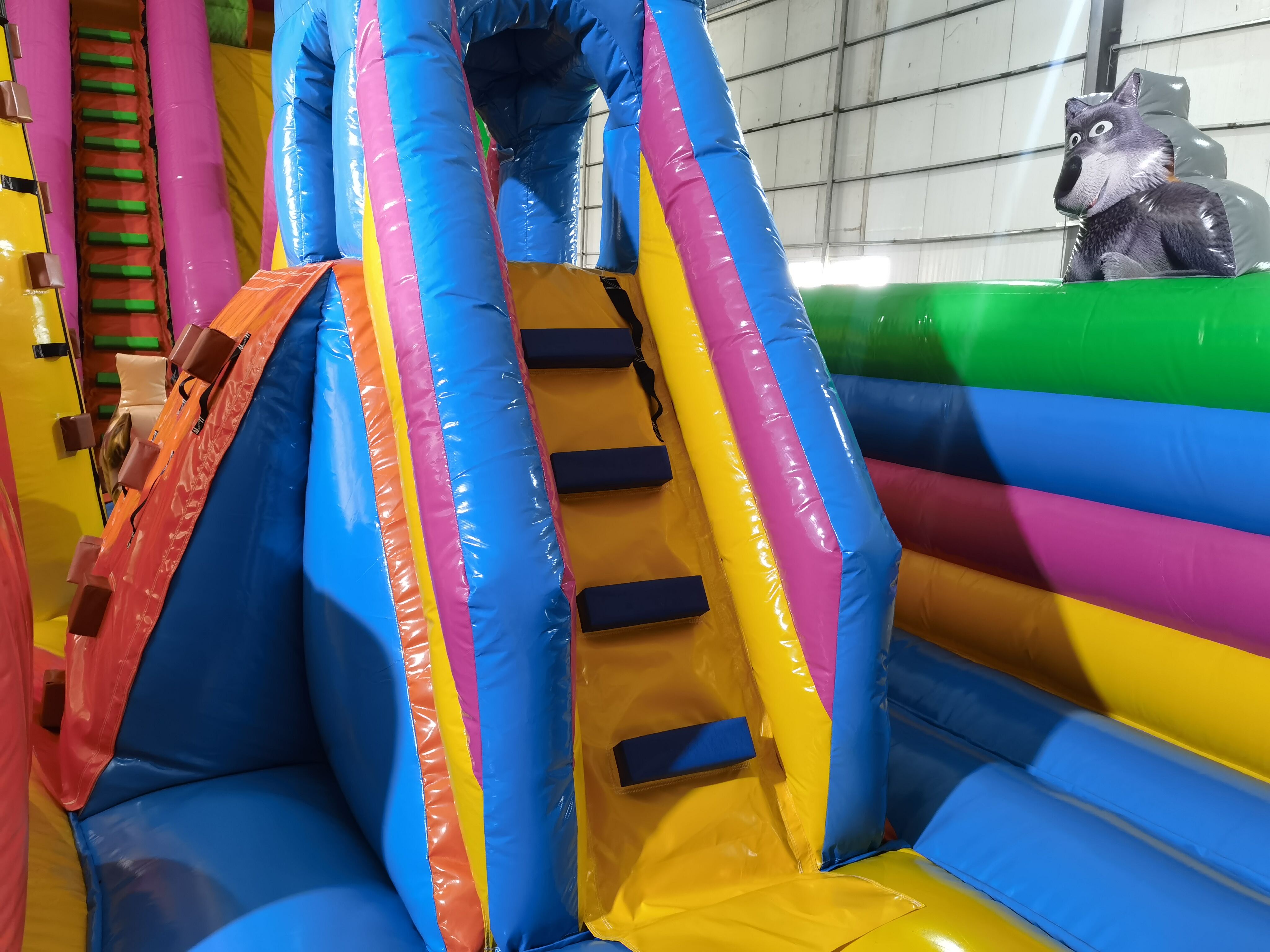 Commercial Masha and the Bear Inflatable Play Park for Party & Event Rentals