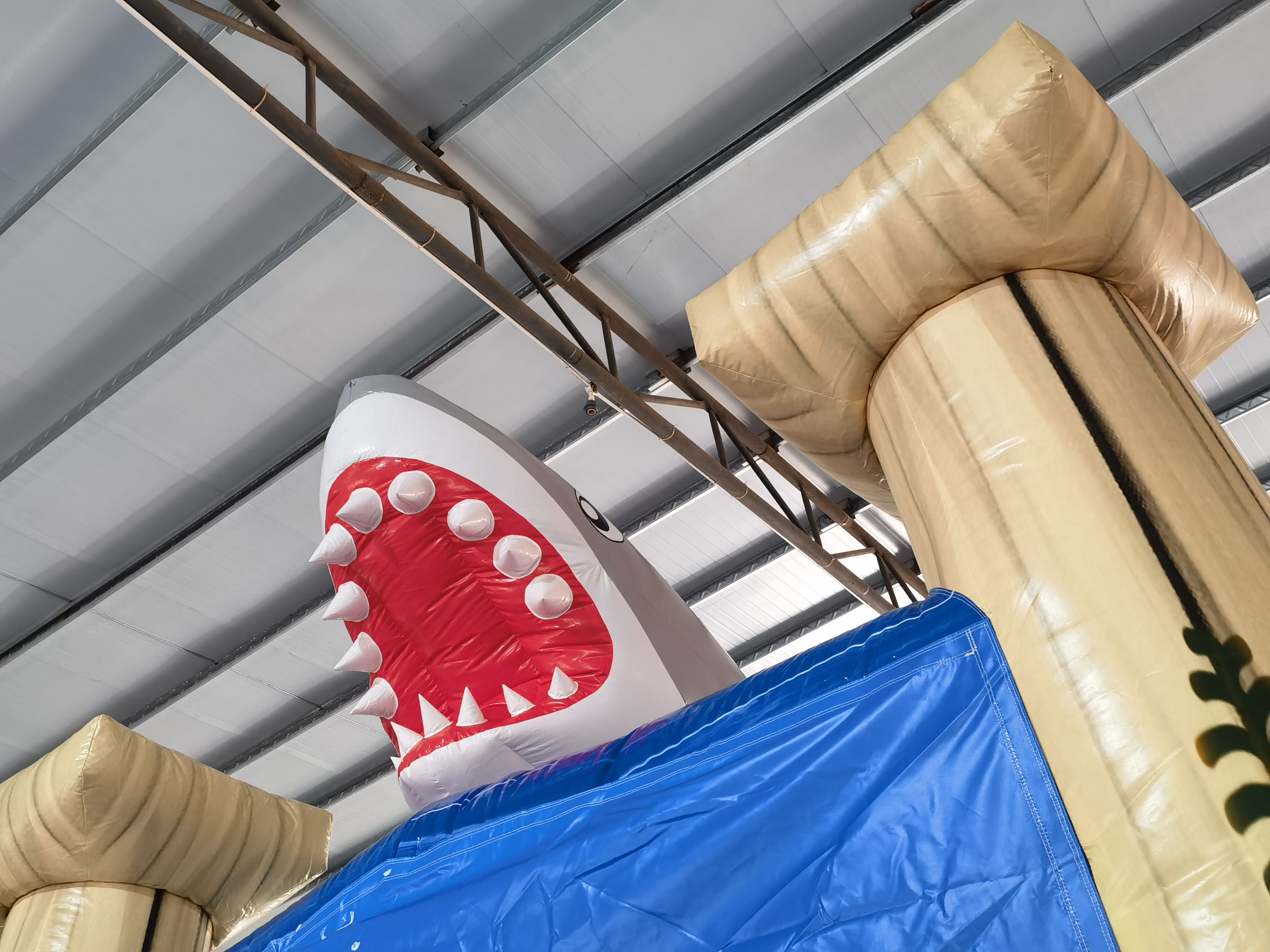 Commercial Shark Attack Underwater Inflatable Slide Combo for Party & Summer Rentals