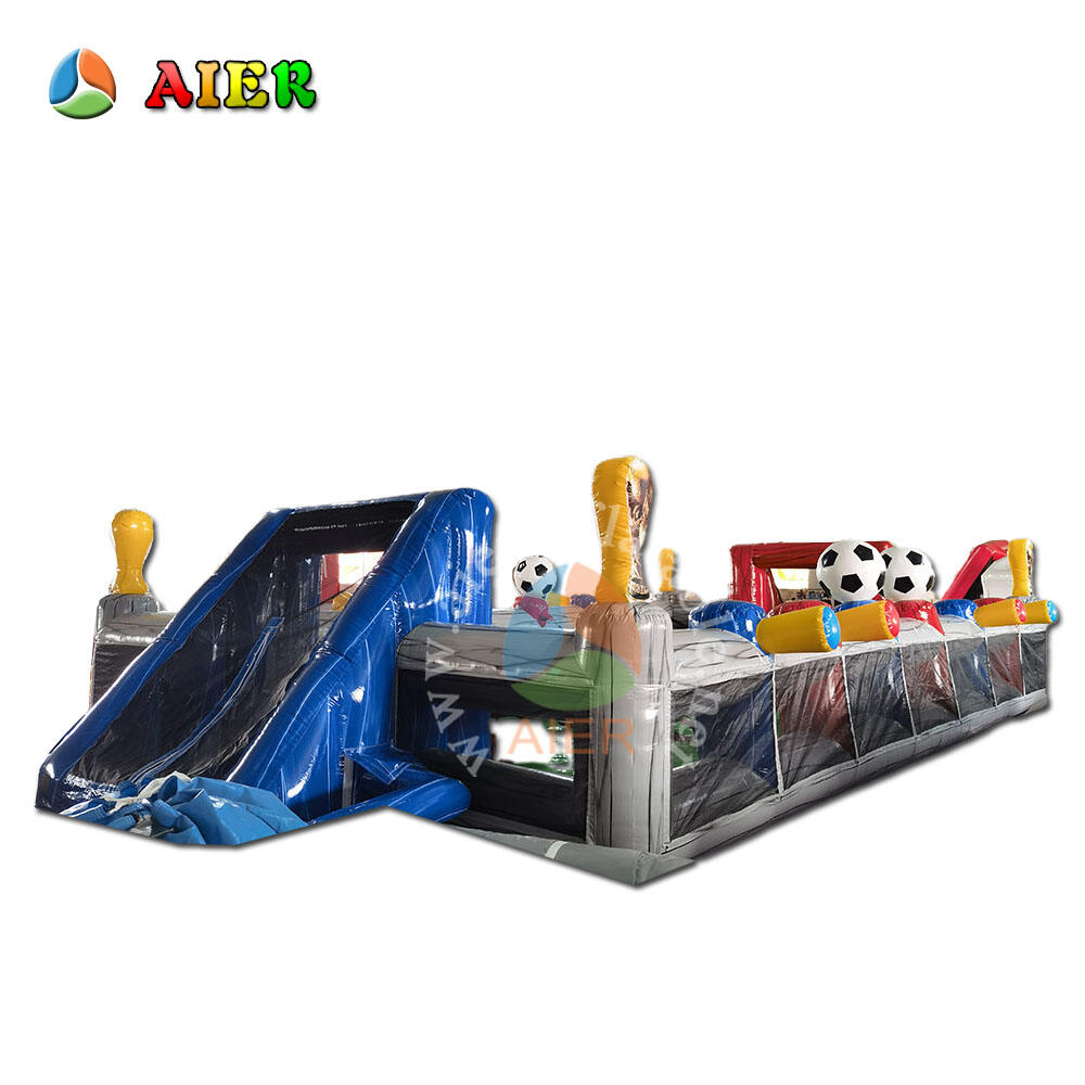 Commercial Interactive Inflatable Soccer Toss Game