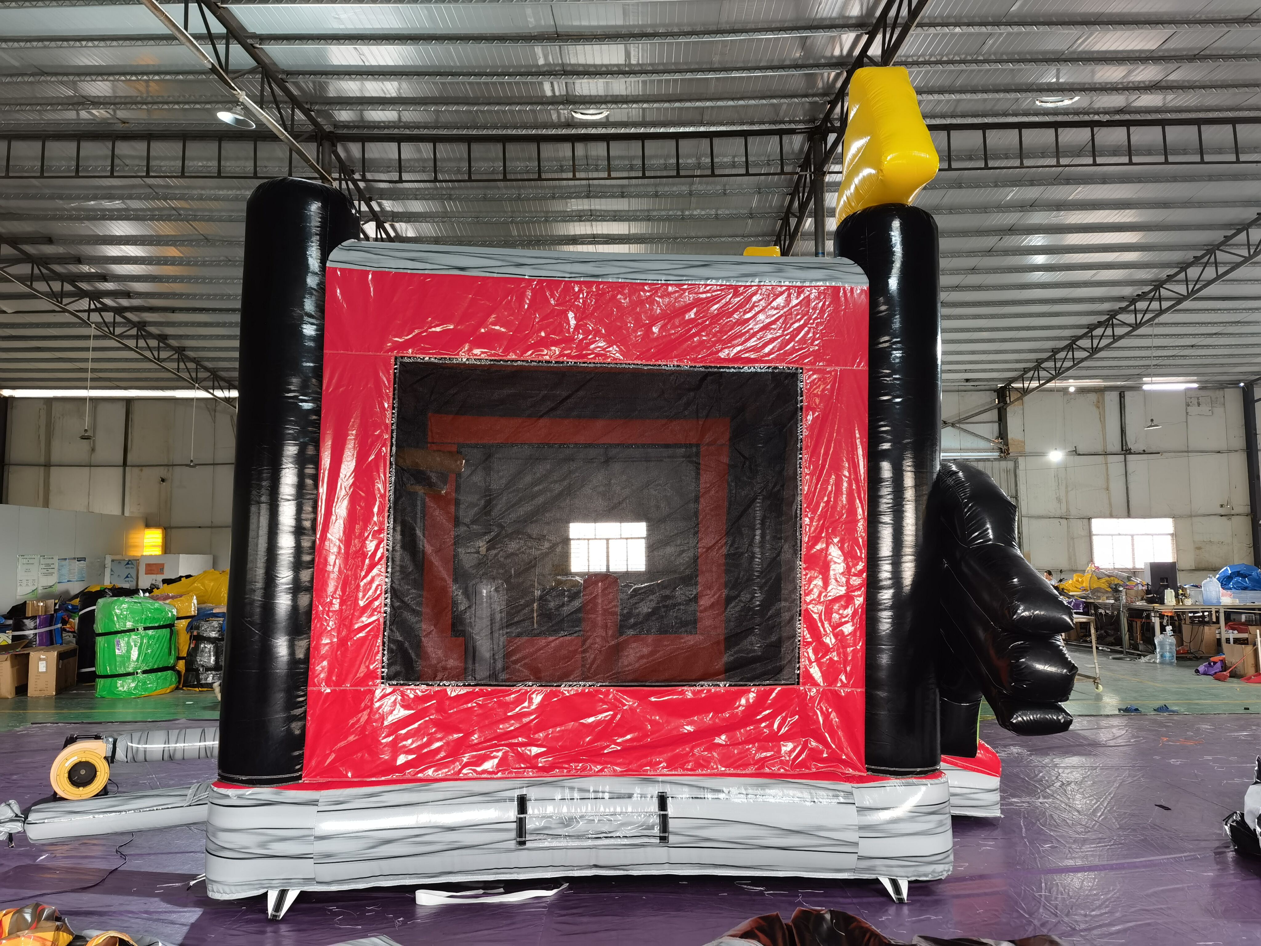 4M Zombie Themed Inflatable Bounce House for Halloween Parties & Spooky Gatherings