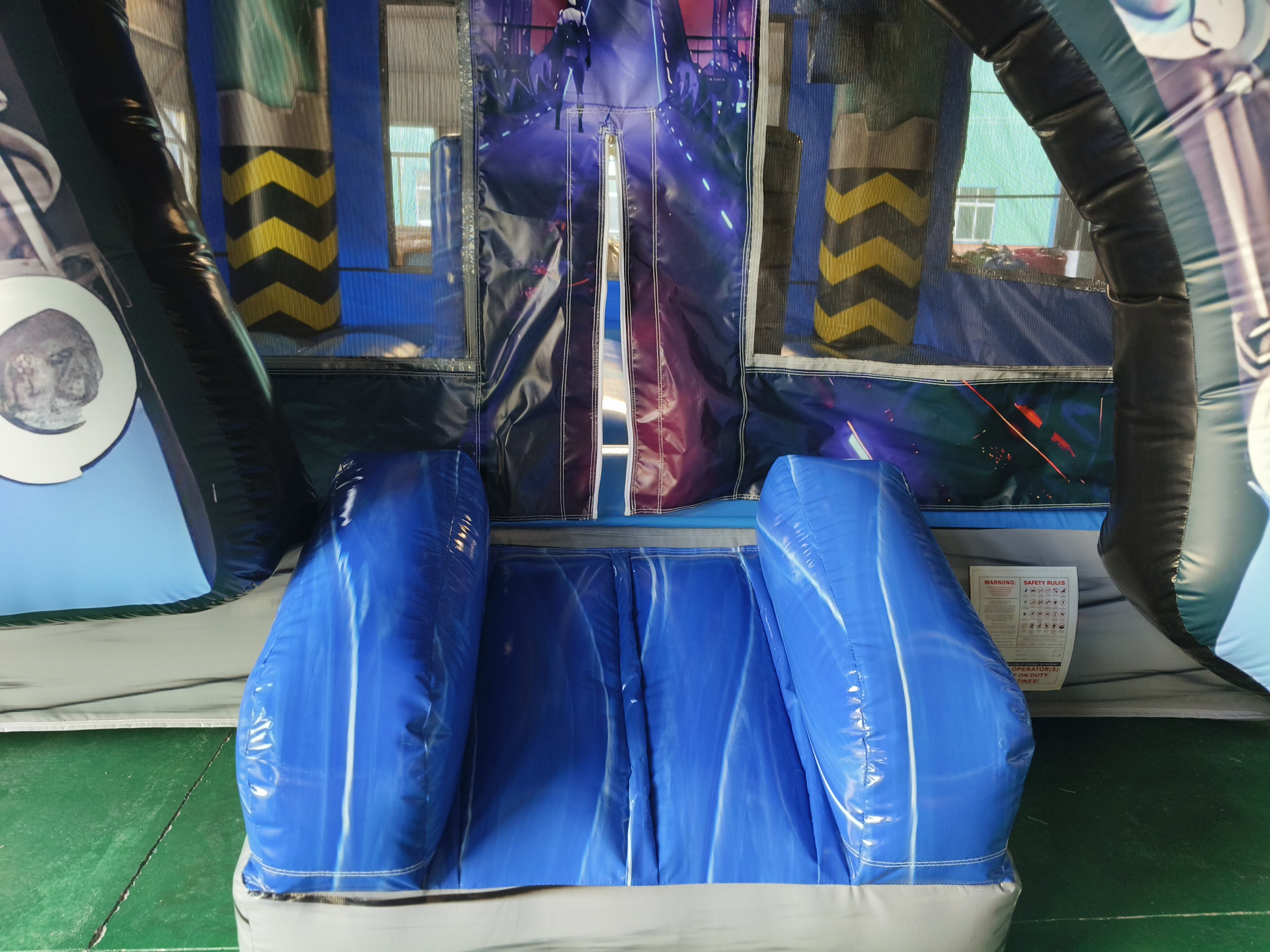 Family-Friendly Mecha Robot Inflatable Bounce House for Backyard Sci-Fi Play