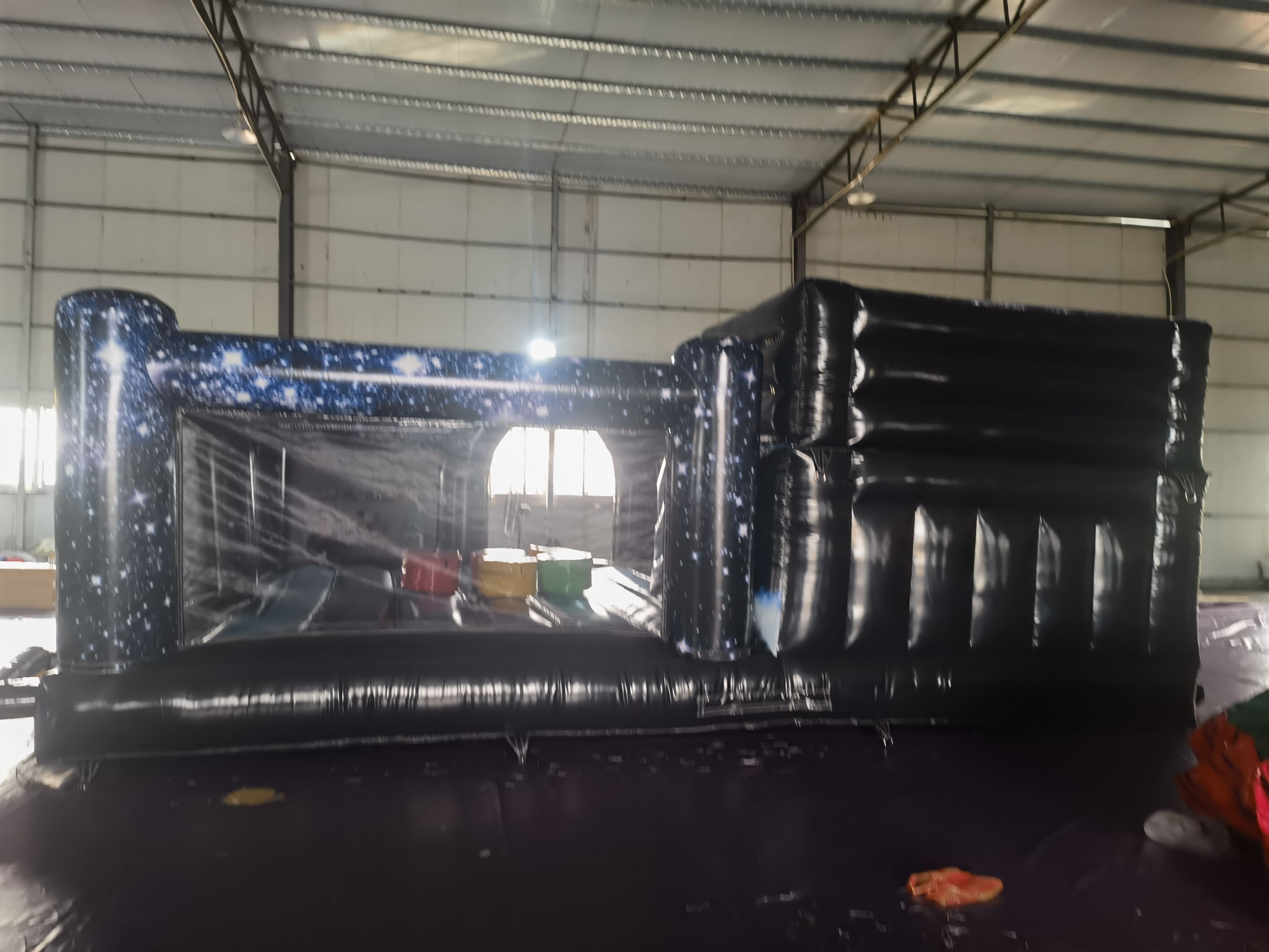 Commercial Grade Starry Sky Inflatable Play Park Wholesale - Heavy Duty Cosmic Bounce House for Event Rentals