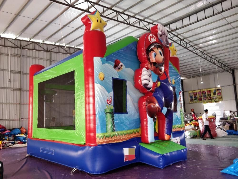Commercial Super Mario Inflatable Bounce House for Party & Event Rentals