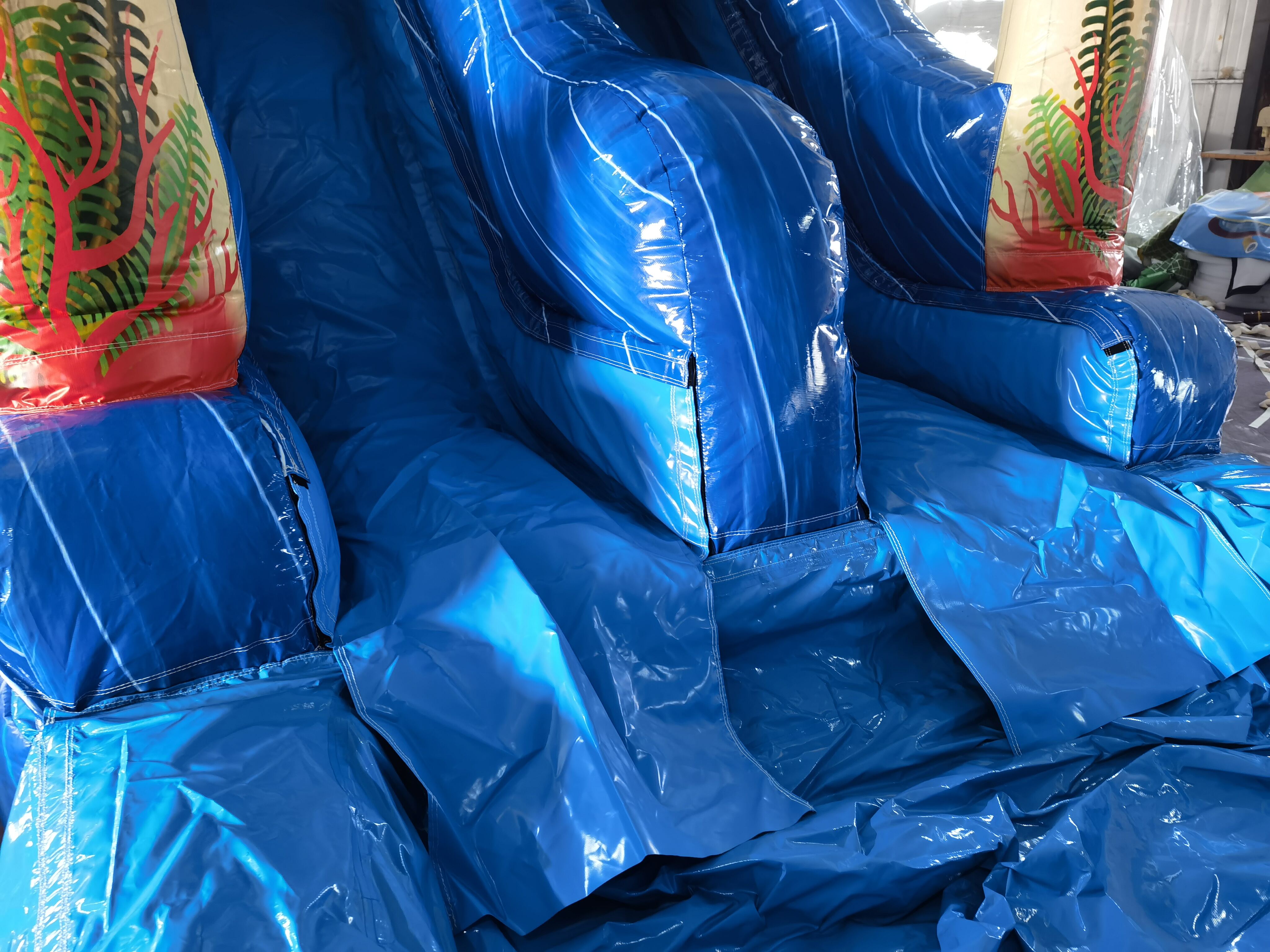 Commercial Shark Attack Underwater Inflatable Slide Combo for Party & Summer Rentals