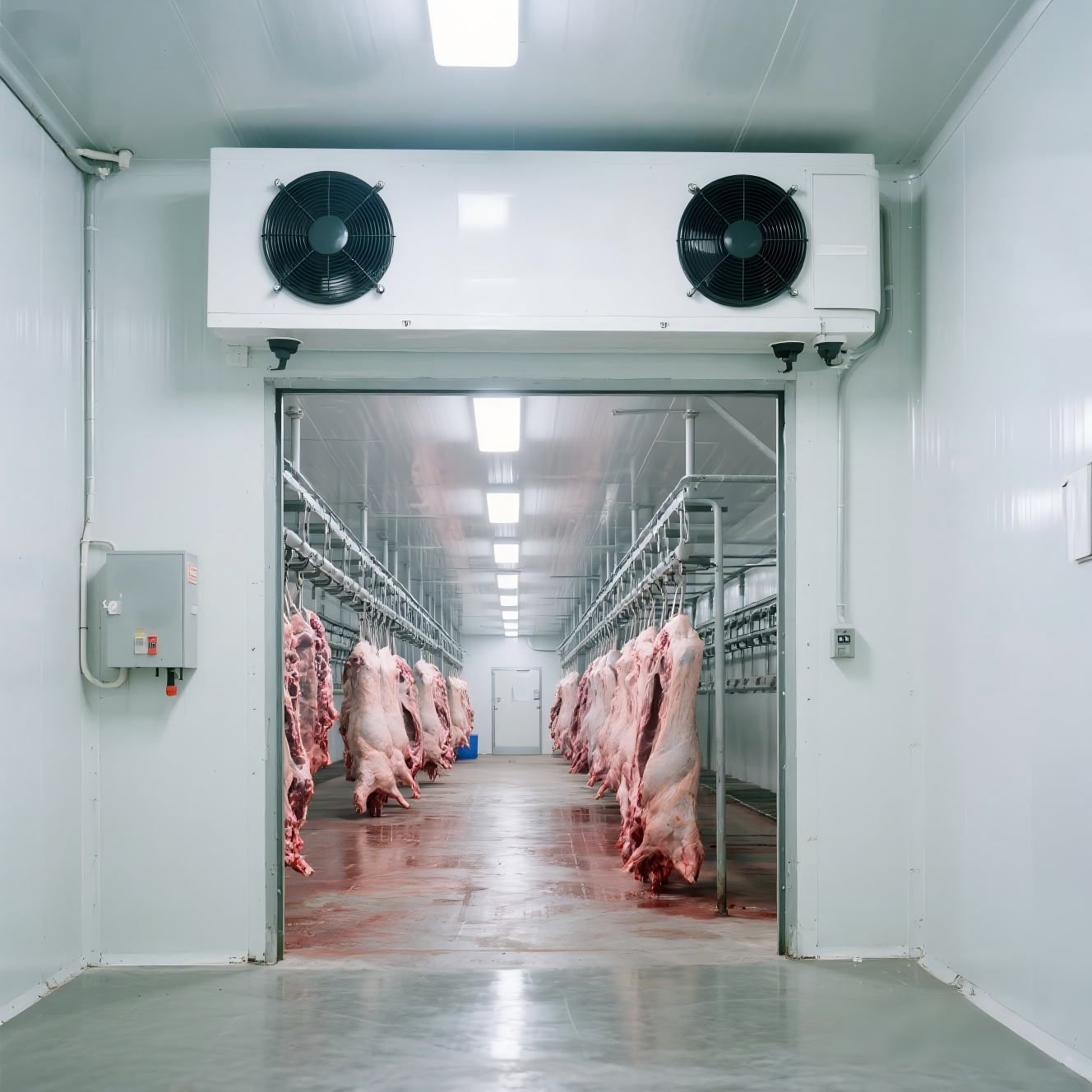 Slachthuis koelkamer: voldoen aan veiligheids- en hygiënestandaarden