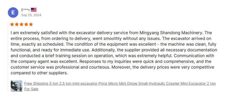 A review of mini excavators from an American customer.png