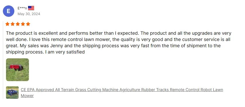 An American customer's evaluation of a lawn mower.png