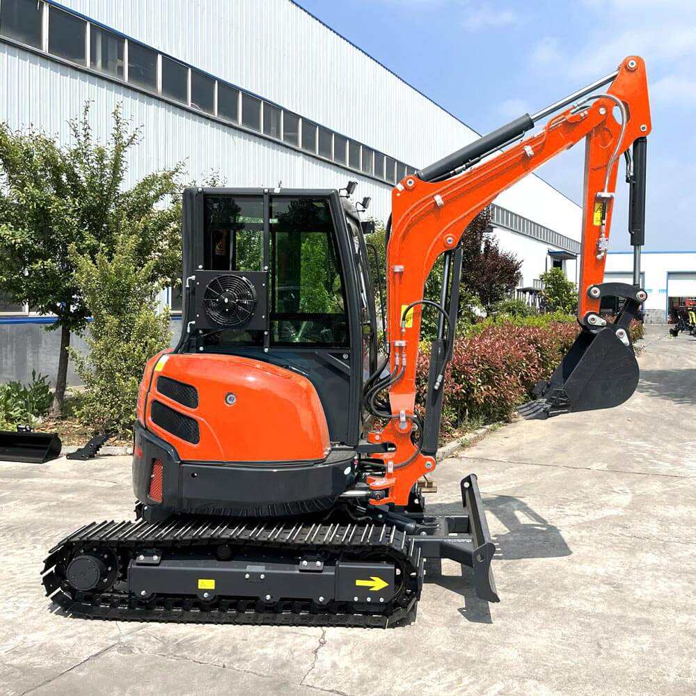 Mini-excavatrice de 2,5 tonnes