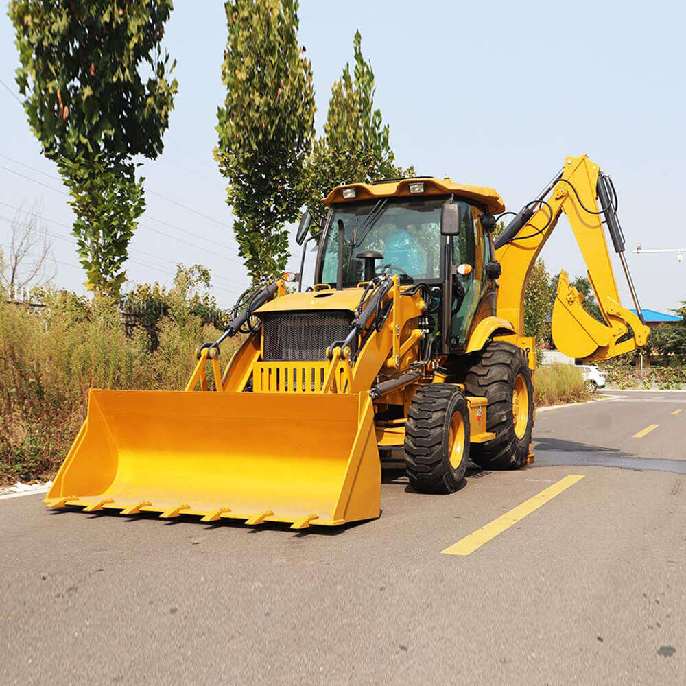 40-28 Luchtaitheoir backhoe - Tógáil chliste faoi stiúir teicneolaíochta