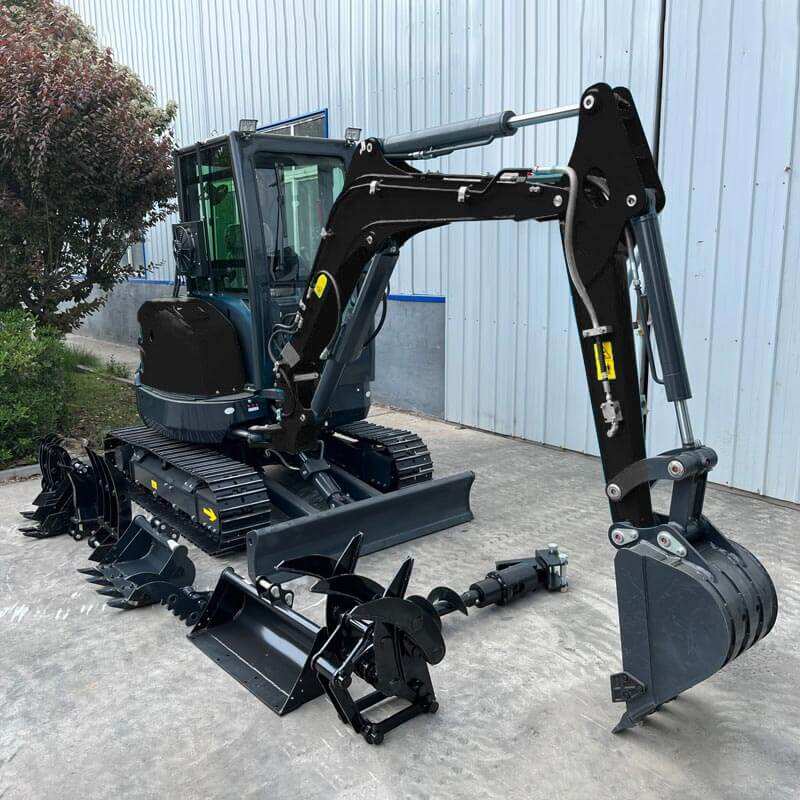 Mini-excavatrice de 2,5 tonnes