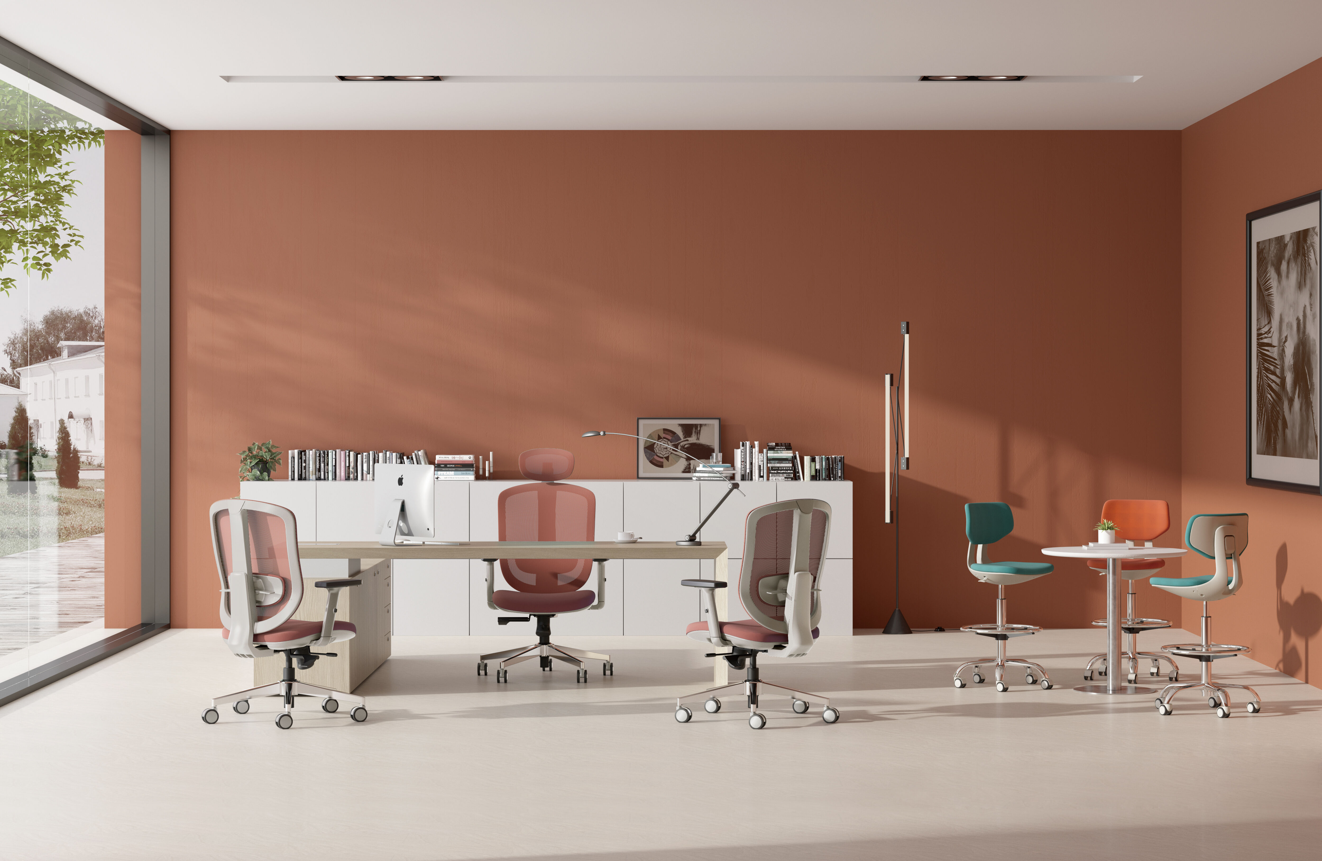 Avanceret drejbar mekanisme og mobilitetsfunktioner