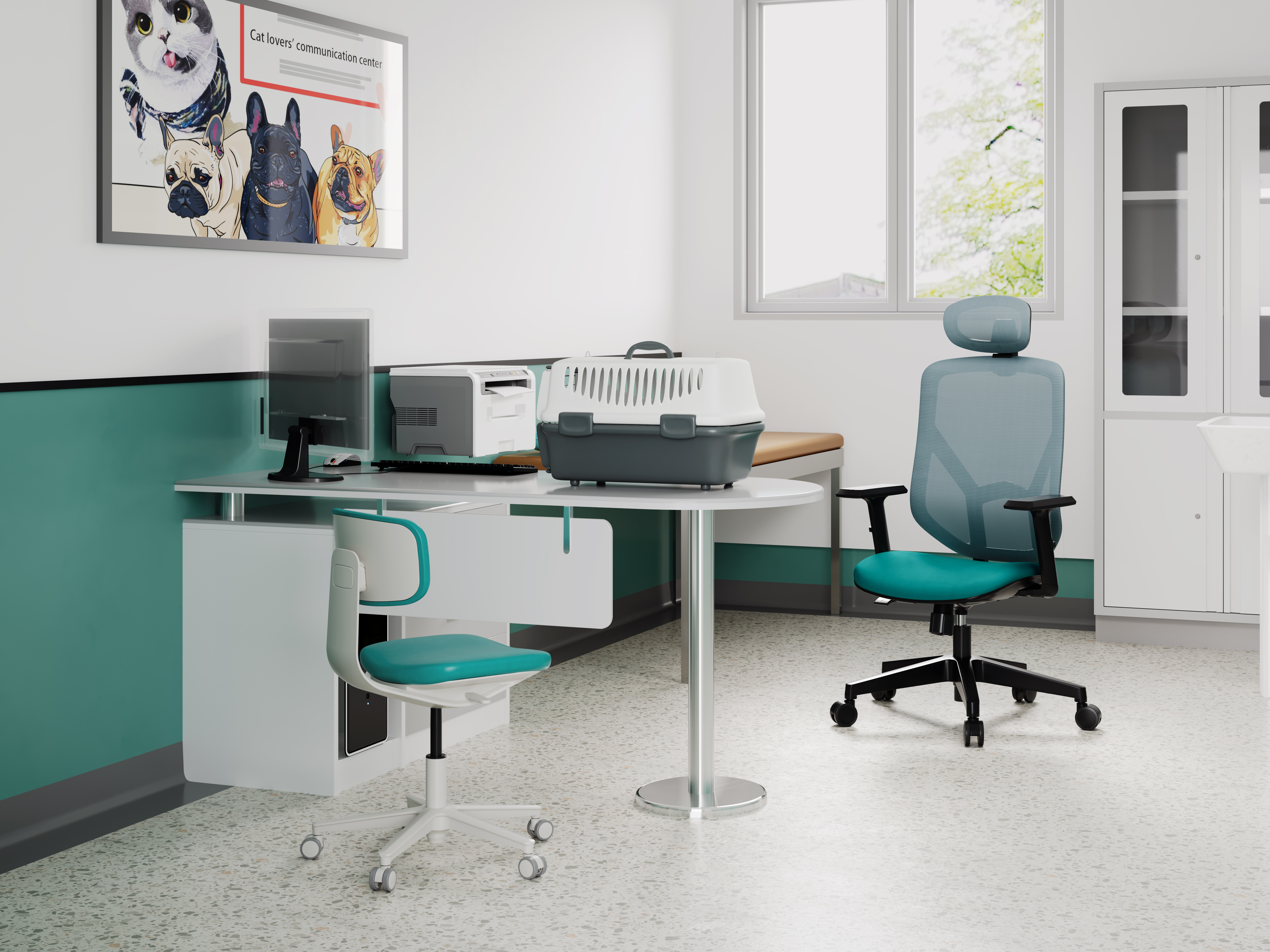 Avansert ergonomisk design for profesjonell helse