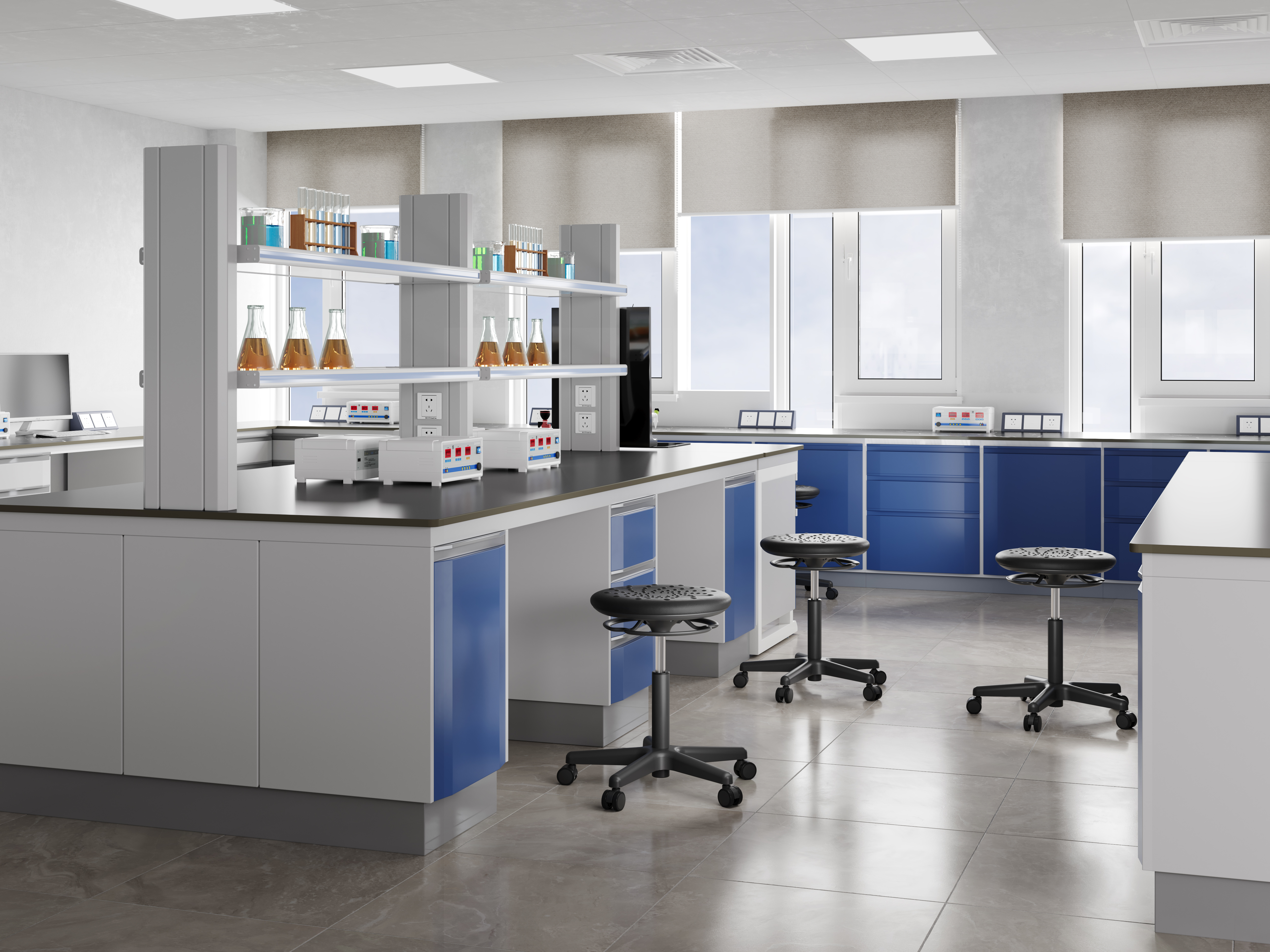 Ergonomisk design för förbättrad laboratorieproduktivitet och säkerhet