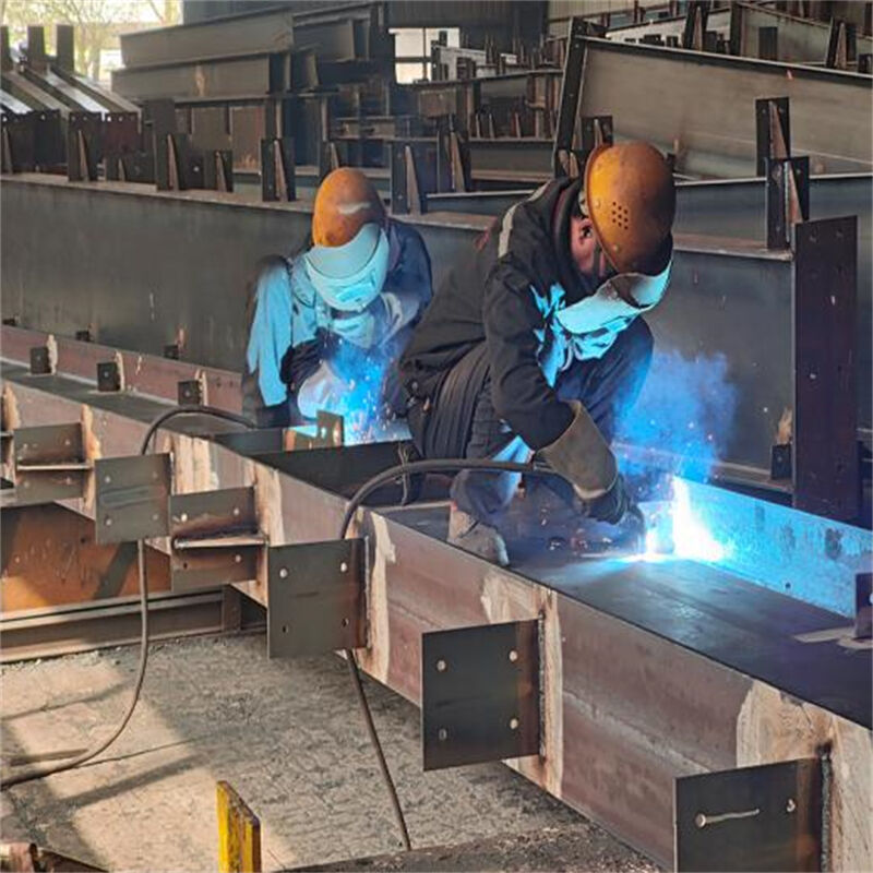 Steel structure welding and dimensional accuracy control