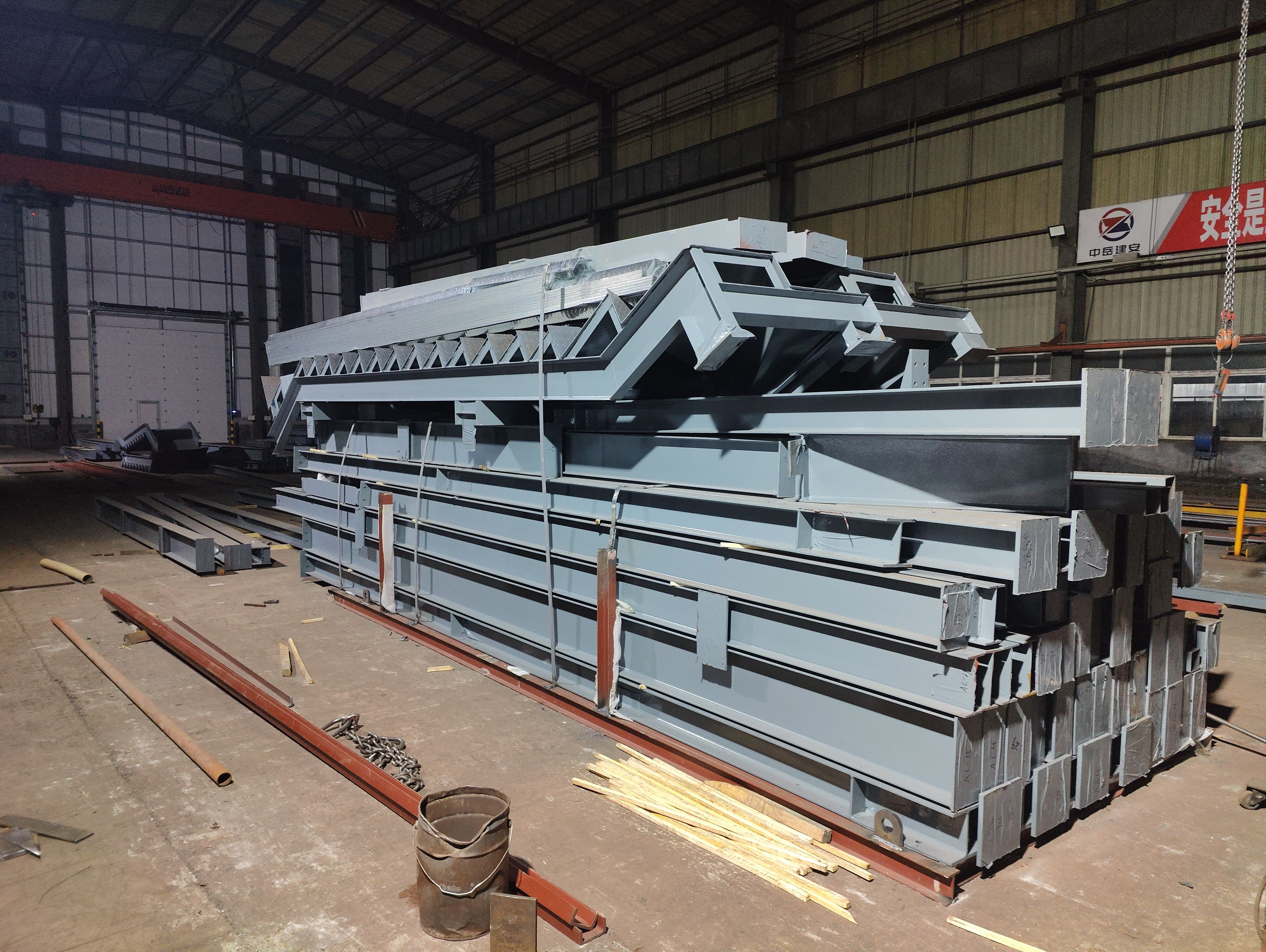 European Client’s Custom Steel Structure Building Ready for Shipment