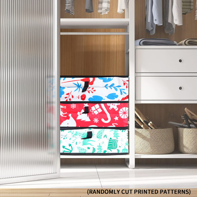 Foldable Under Bed Bags Large Under Bed Storage Boxes Thick Waterproof Underbed Clothes Storage Bags Zippered Organizer