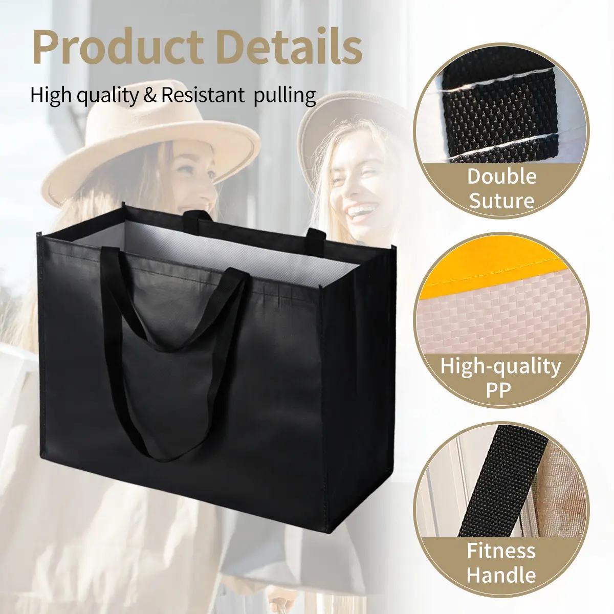 Private-Label Programs Rely on Flexible MOQs for Reusable Shopping Bags