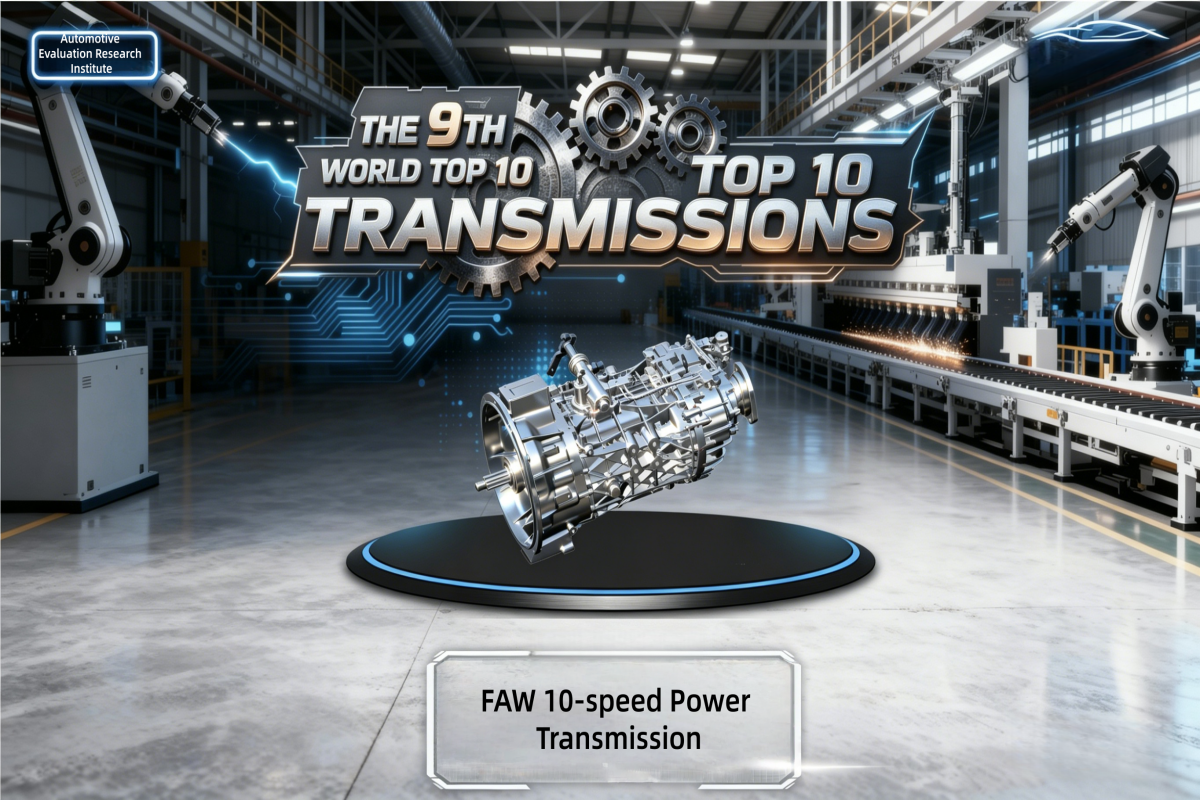 FAW Jiefang CA10TAX130S gana el 9.º Premio Mundial de las 10 Mejores Transmisiones
