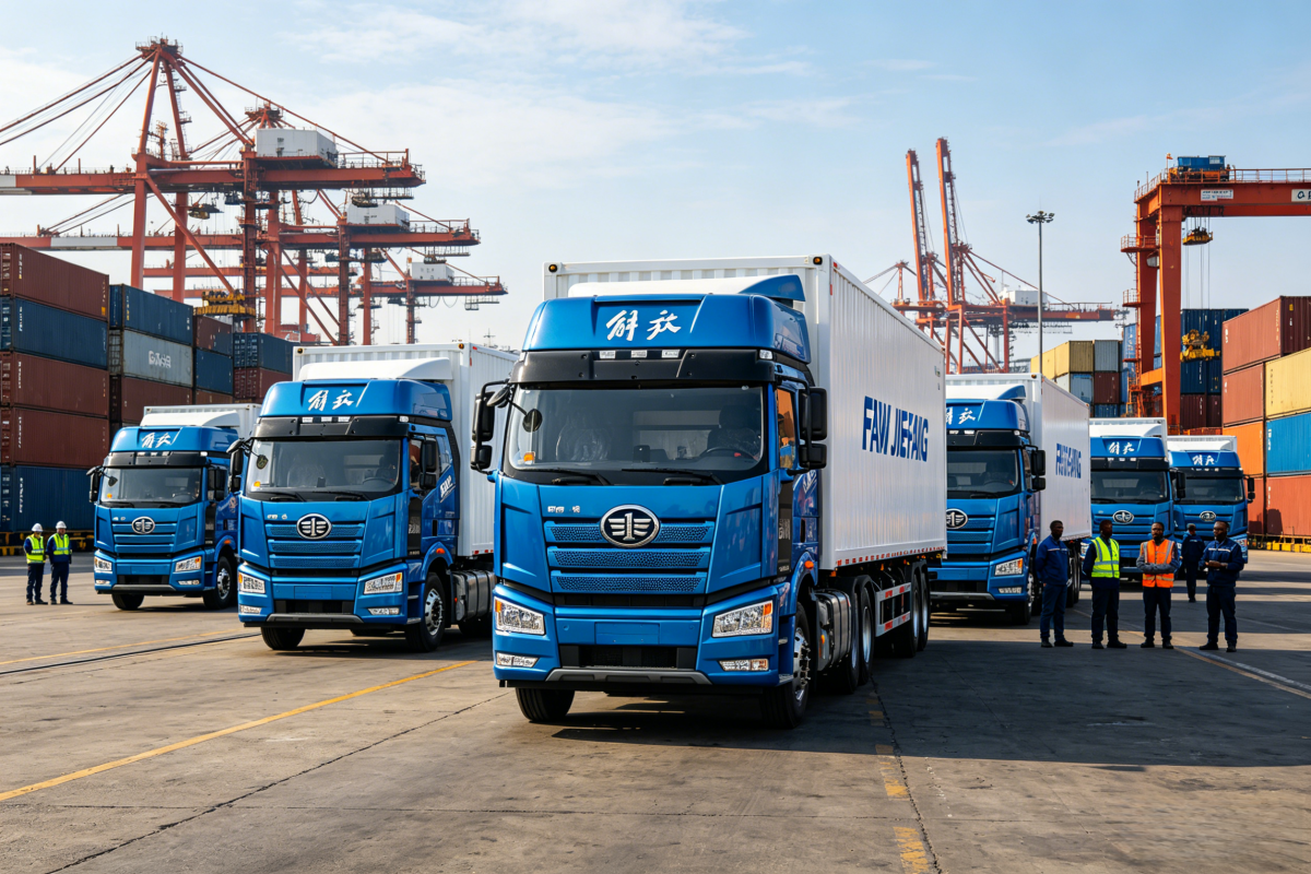 El 'Núcleo Chino' de FAW Jiefang Galopa por los Cinco Continentes: Las ventas internacionales de FAW Jiefang Power se disparan contra la tendencia en el primer trimestre