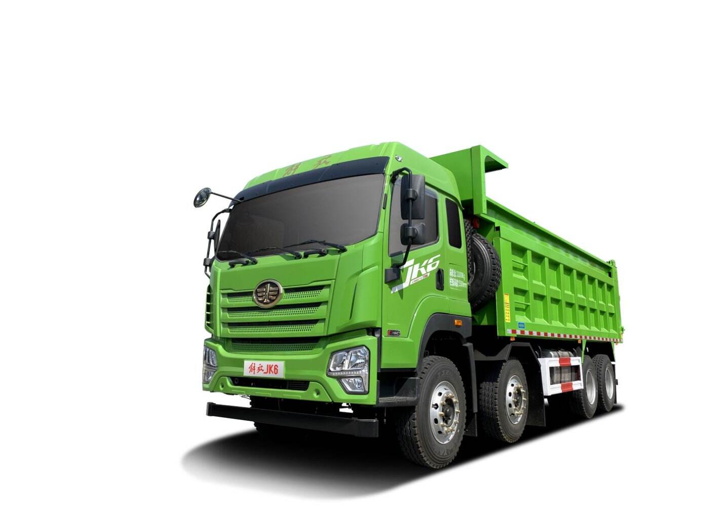 Camión volquete FAW JK6 8×4 pesado para construcción