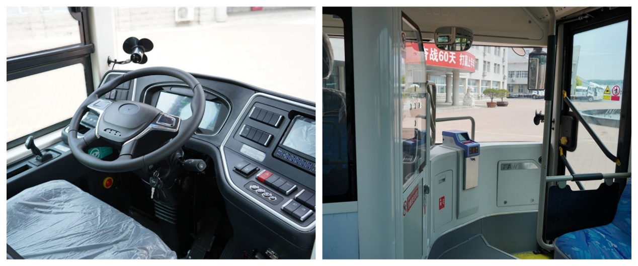 High-Passenger Smart FAW 10.5m Electric Urban Public Bus details