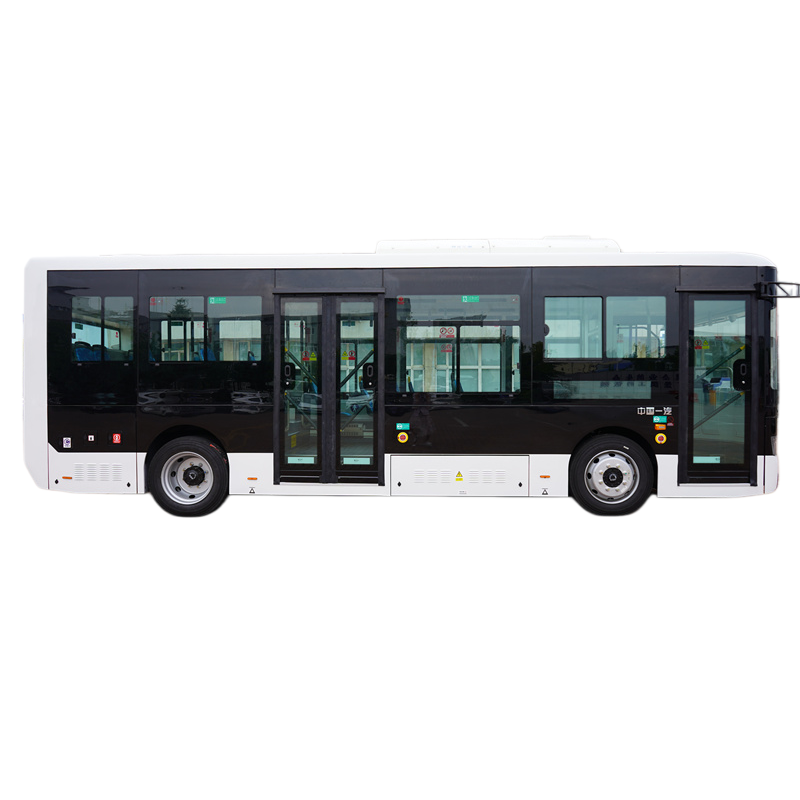 Green Efficient FAW 8.5m Pure Electric Public Transit Bus
